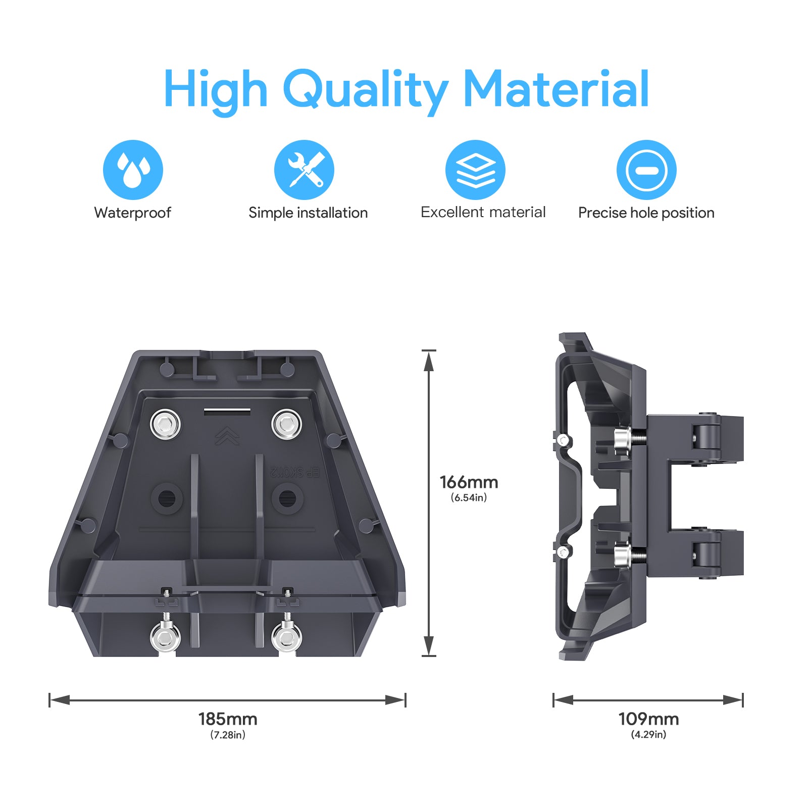 Starlink Gen 3 Roof Rack Mobility Mount – Heavy-Duty Adjustable Clamp for Flat & Aero Bars