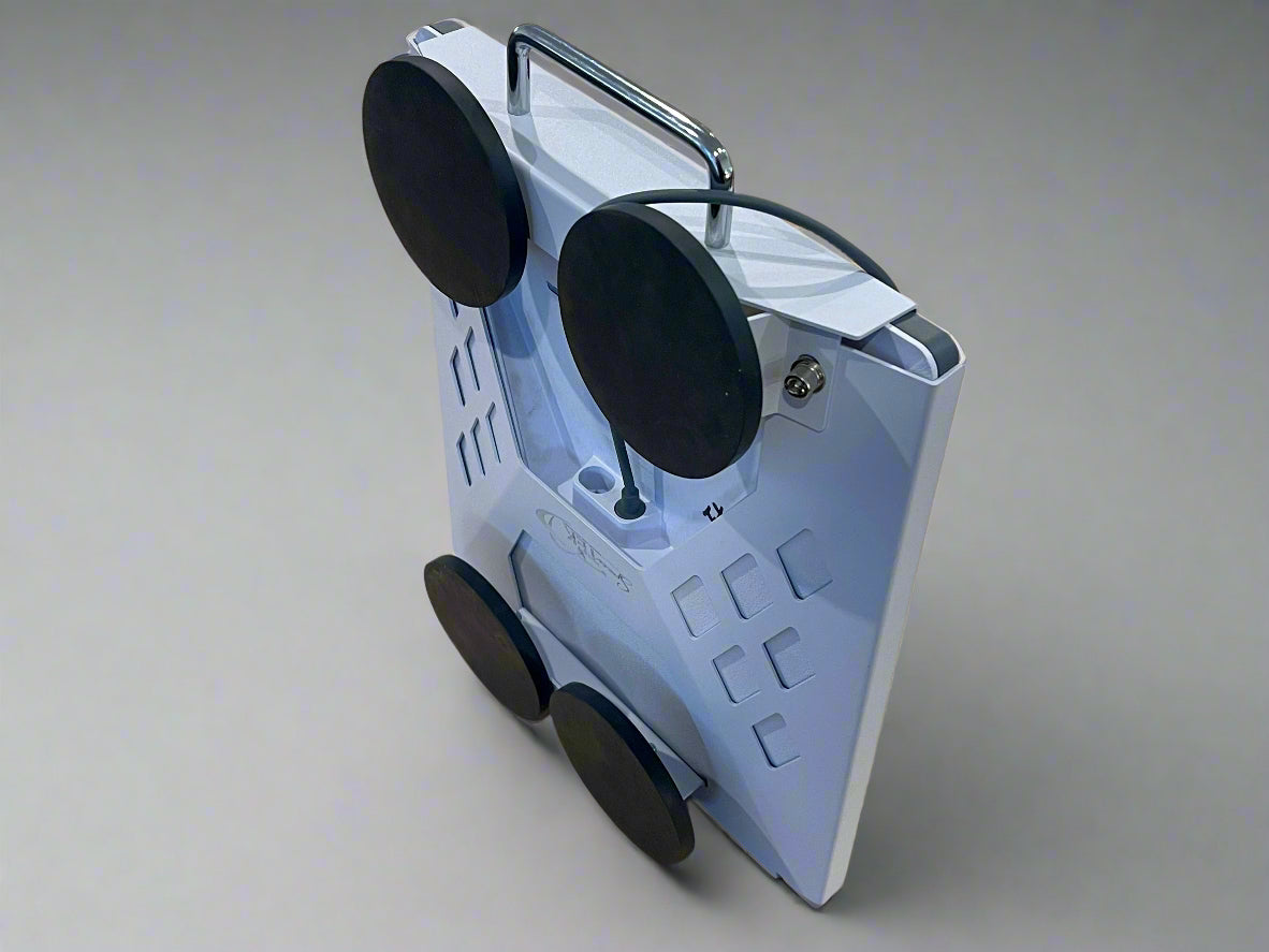 ROBUST POWDER-COATED IN-MOTION MAGNETIC ROOF MOUNT FOR STARLINK MINI – 87MM EARTH MAGNETS WITH HANDLE Candy