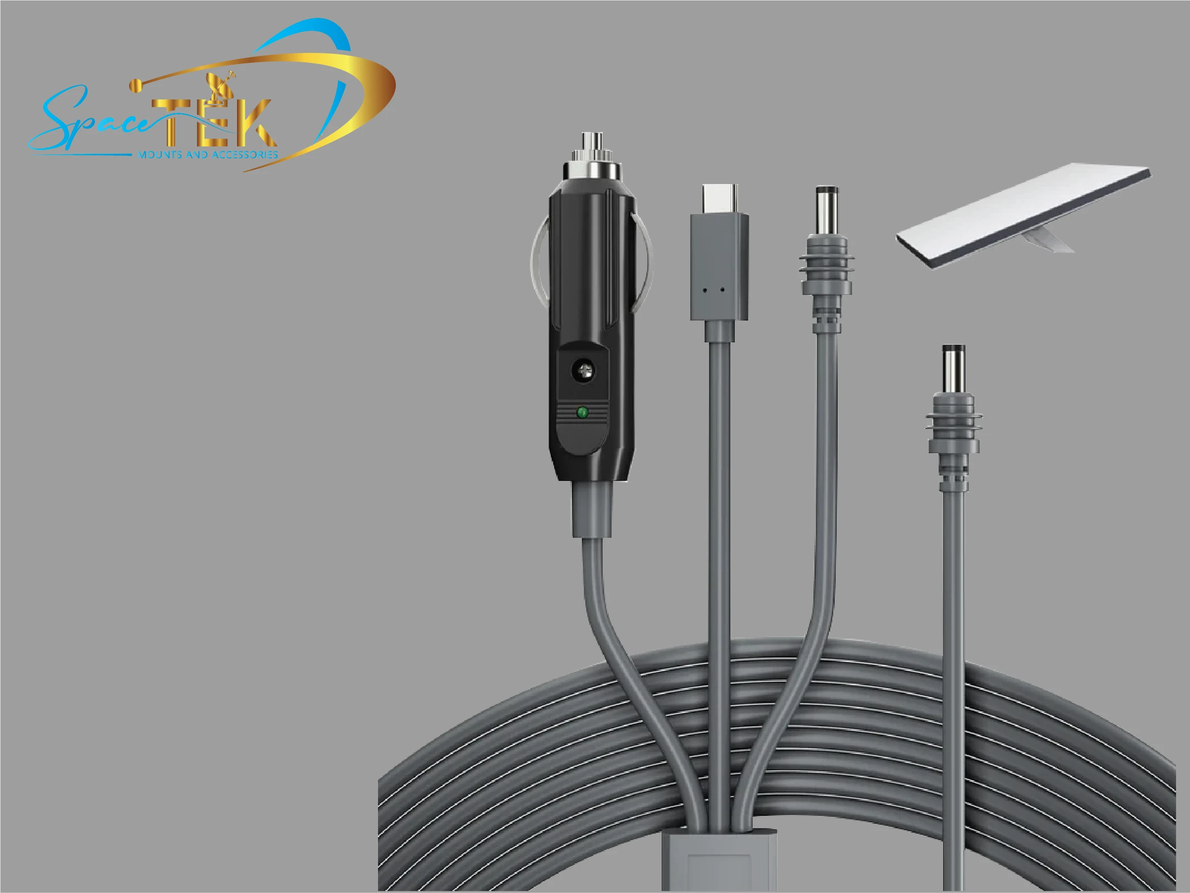 Generic Starlink Mini 3-in-1 DC Power Cable – 3m/9.8FT SpaceTek - Starlink Mounts & Accessories