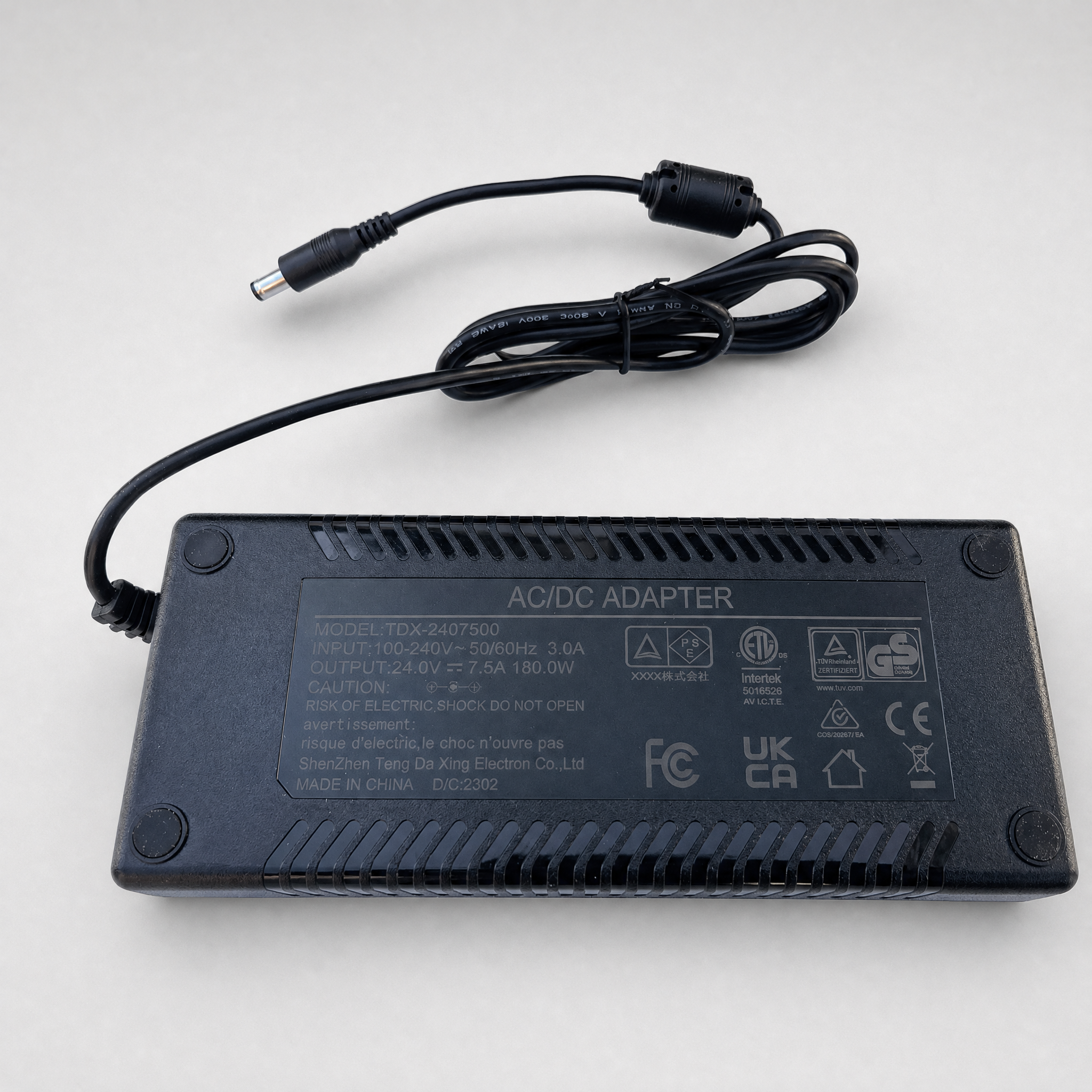 240VAC to 24VDC 7.5 Amp Power Supply SpaceTek