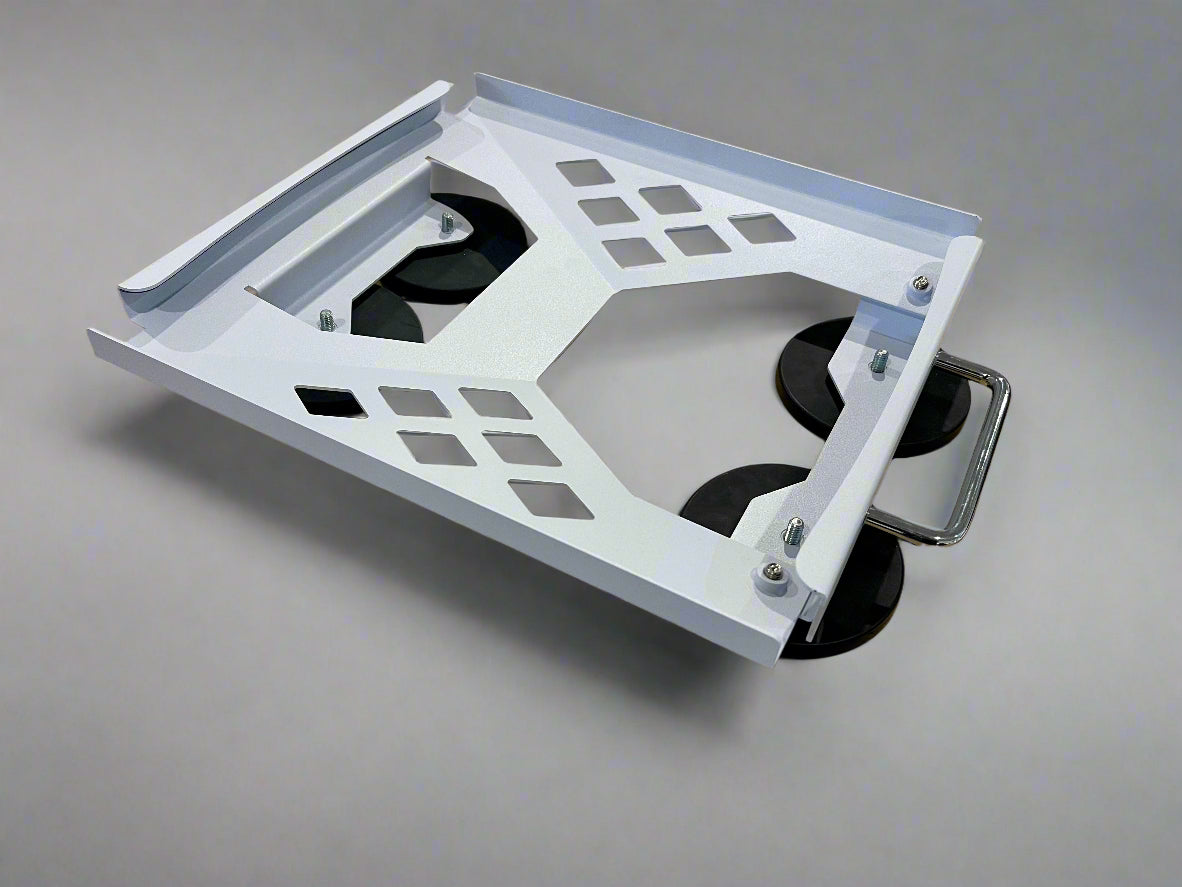 ROBUST POWDER-COATED IN-MOTION MAGNETIC ROOF MOUNT FOR STARLINK MINI – 87MM EARTH MAGNETS WITH HANDLE Candy