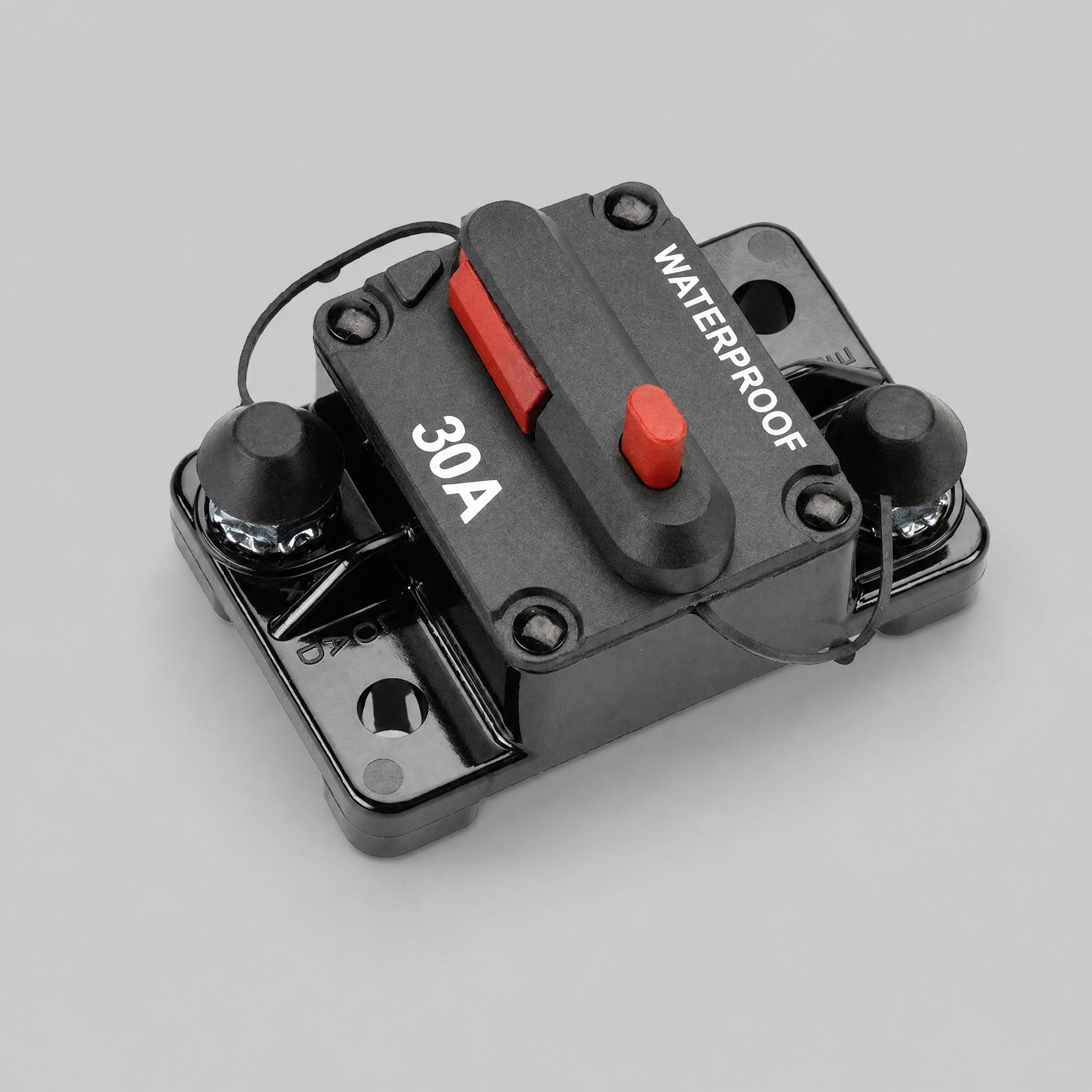 30–60A Resettable Circuit Breaker – IP67 Manual Reset (12–24V) SpaceTek