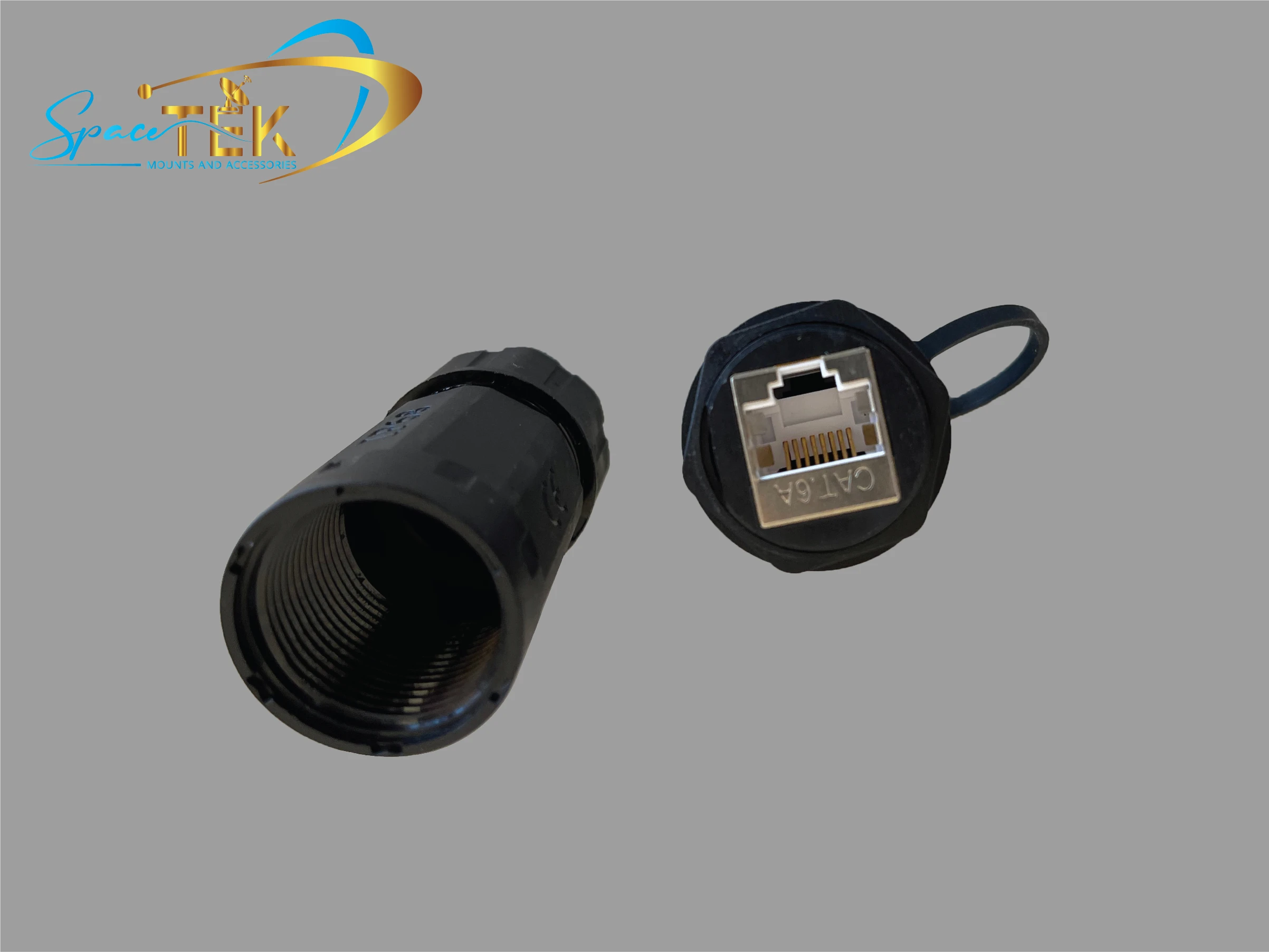 Starlink Gen 3 - Waterproof IP68 Bulkhead RJ45 Socket Connector SpaceTek