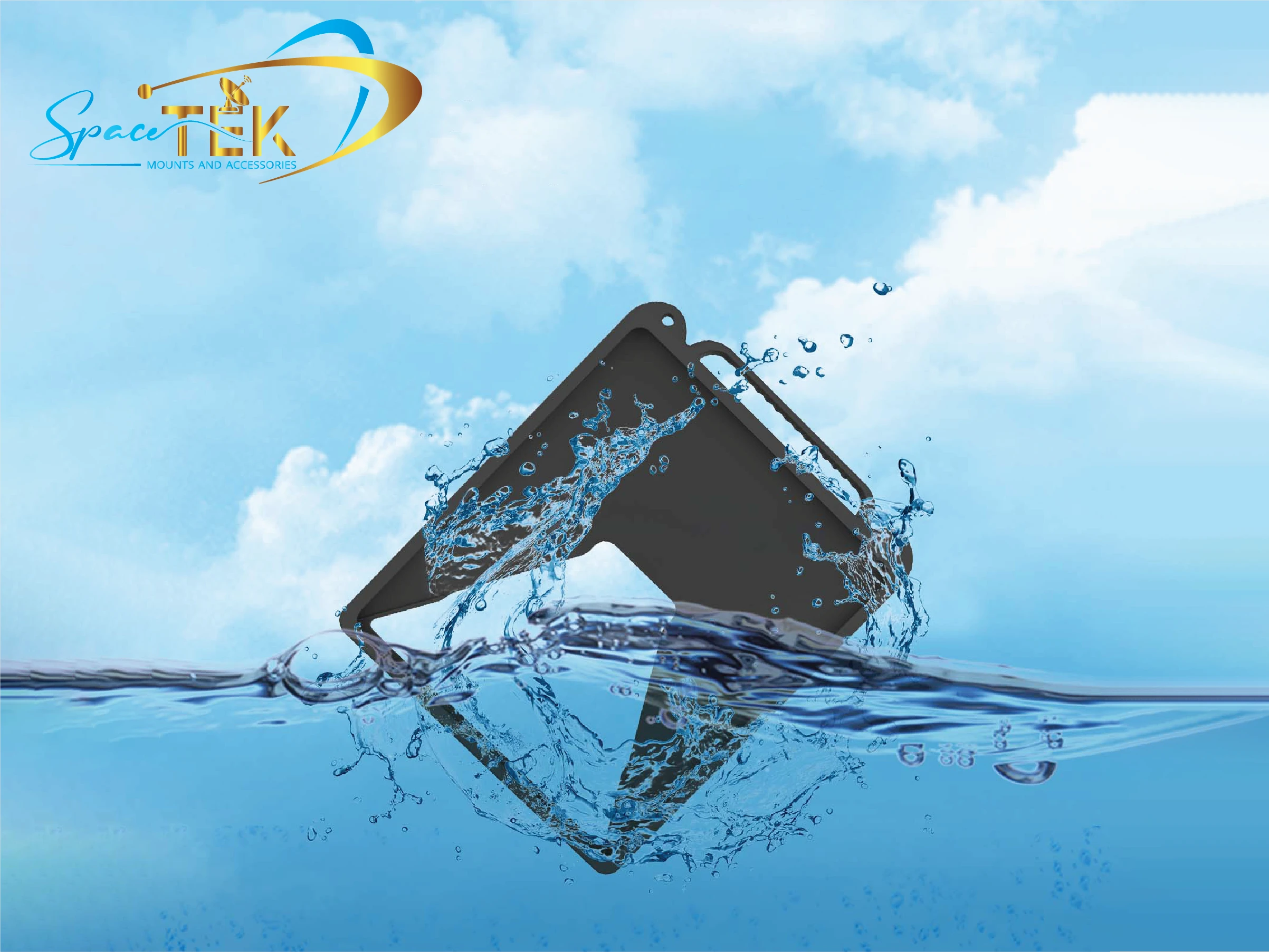 Silicone Protective Cover for Starlink Mini – Impact Protection with Carry Handles SpaceTek - Starlink Mounts & Accessories