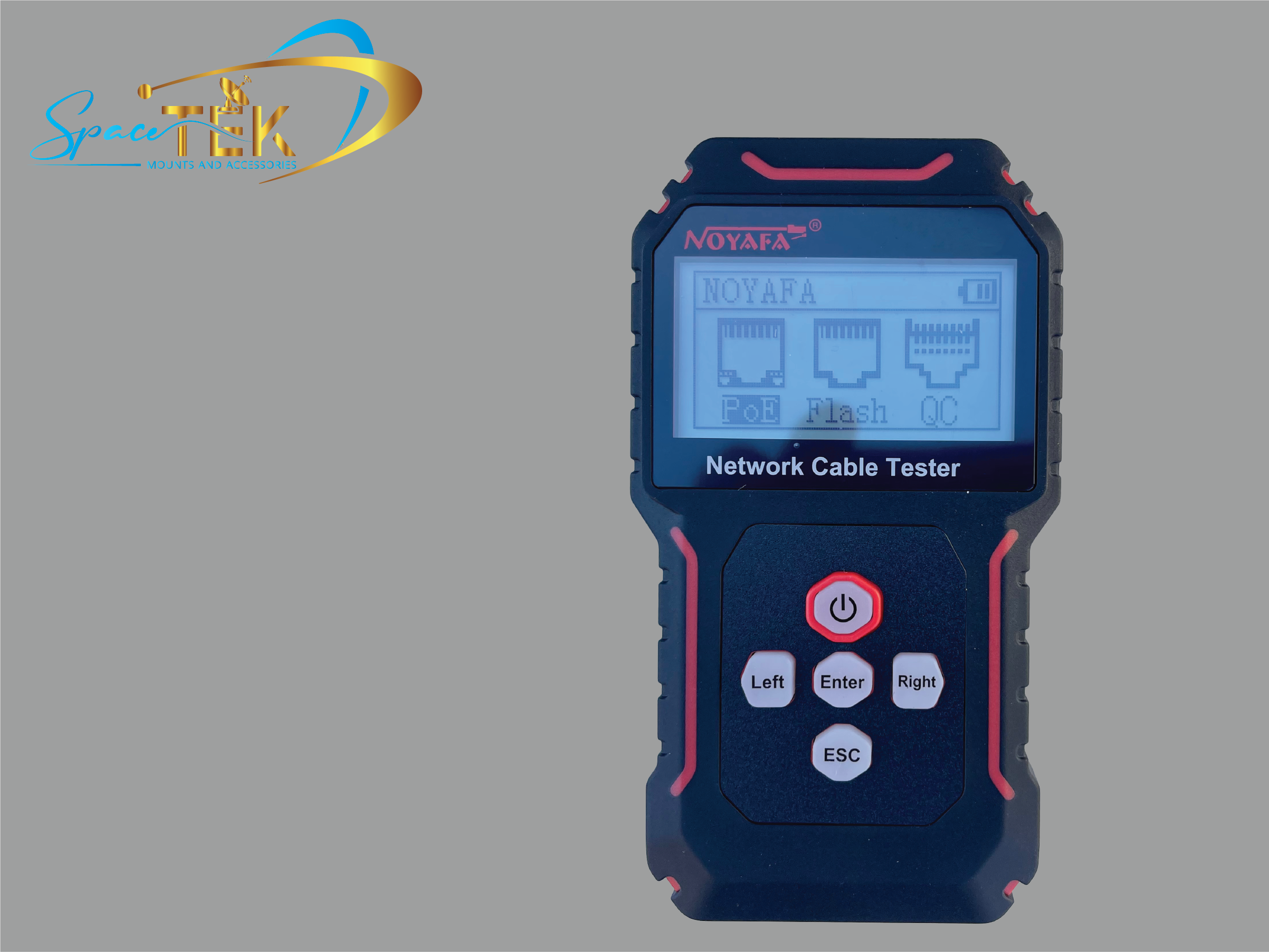 Network cable, PoE Tester and F-Set SpaceTek