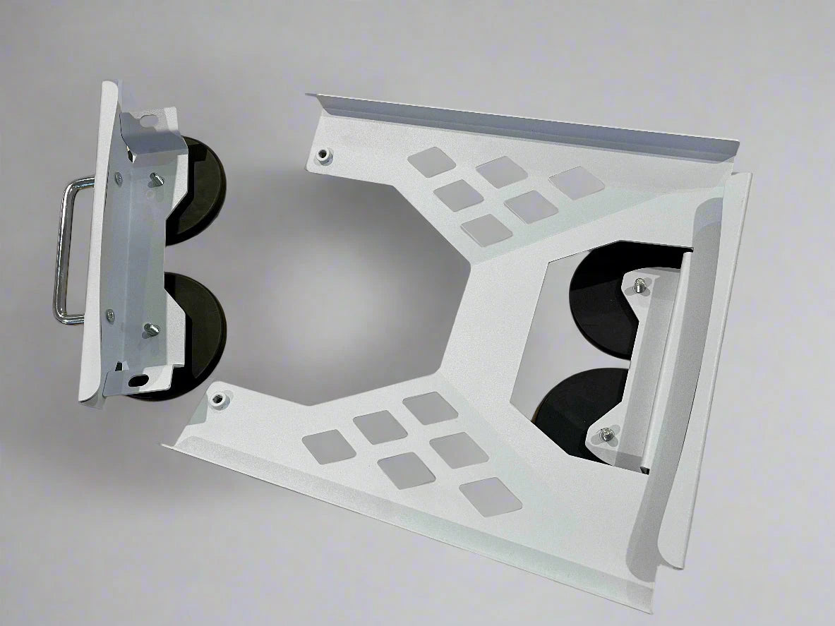 ROBUST POWDER-COATED IN-MOTION MAGNETIC ROOF MOUNT FOR STARLINK MINI – 87MM EARTH MAGNETS WITH HANDLE Candy