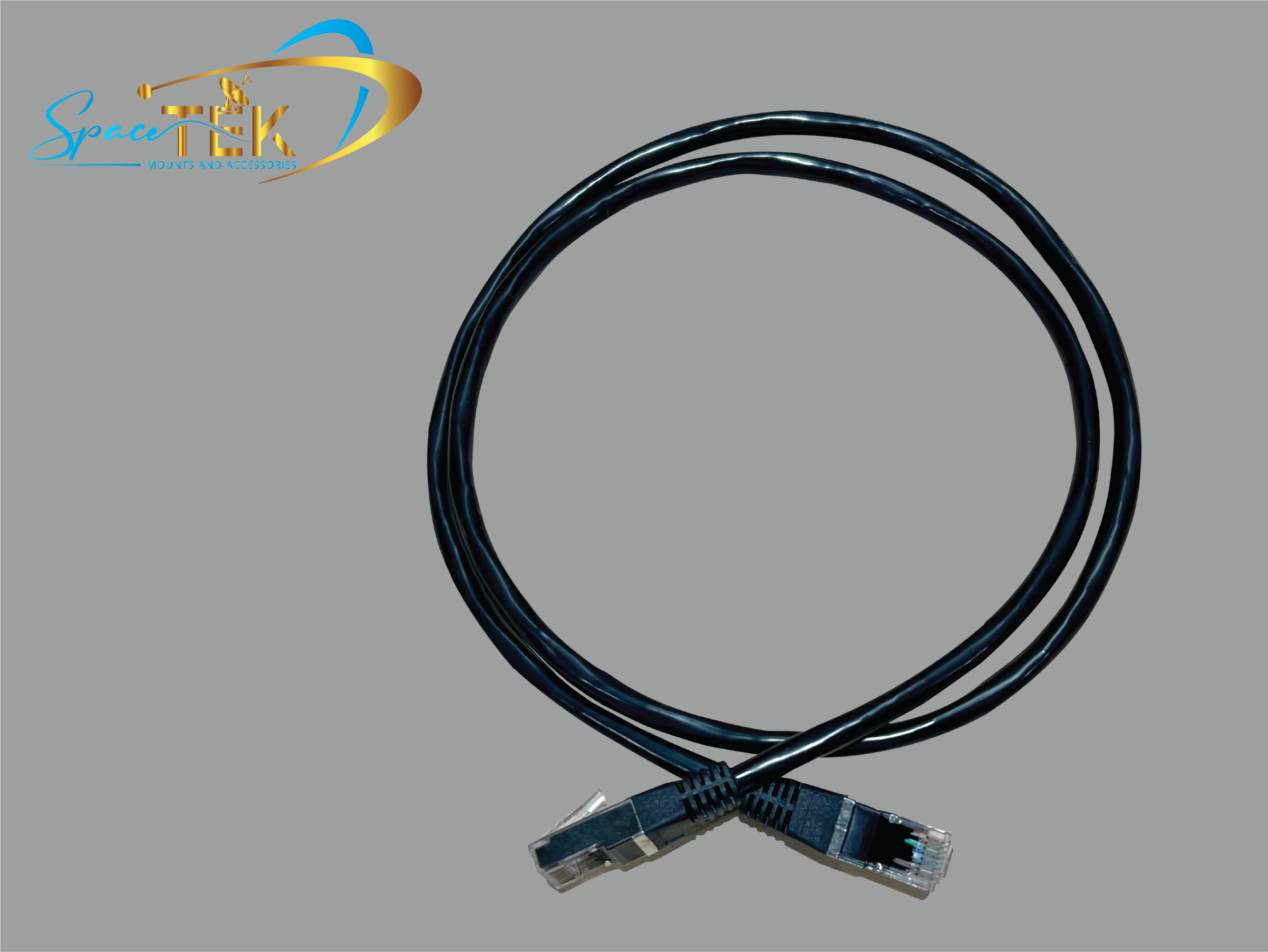 High Quality Shielded 24AWG CAT5E Patch Lead SpaceTek