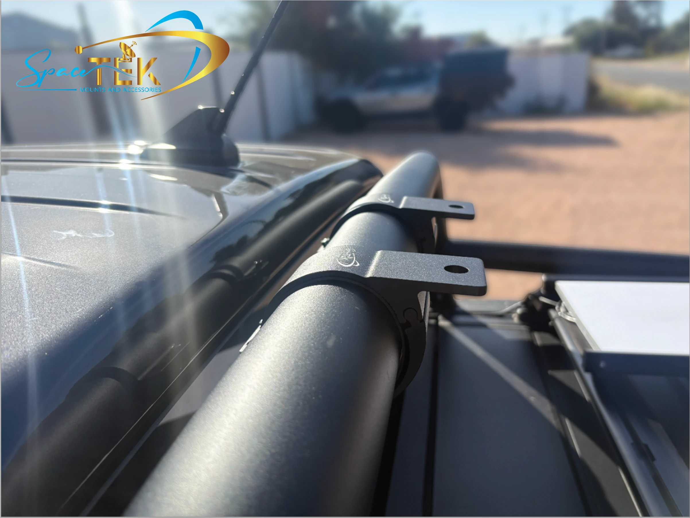 Univeral Tube Mounts For Starlink Mini Accessories – Available In 2.5" OR 3" Sizes (PAIR) SpaceTek - Starlink Mounts & Accessories