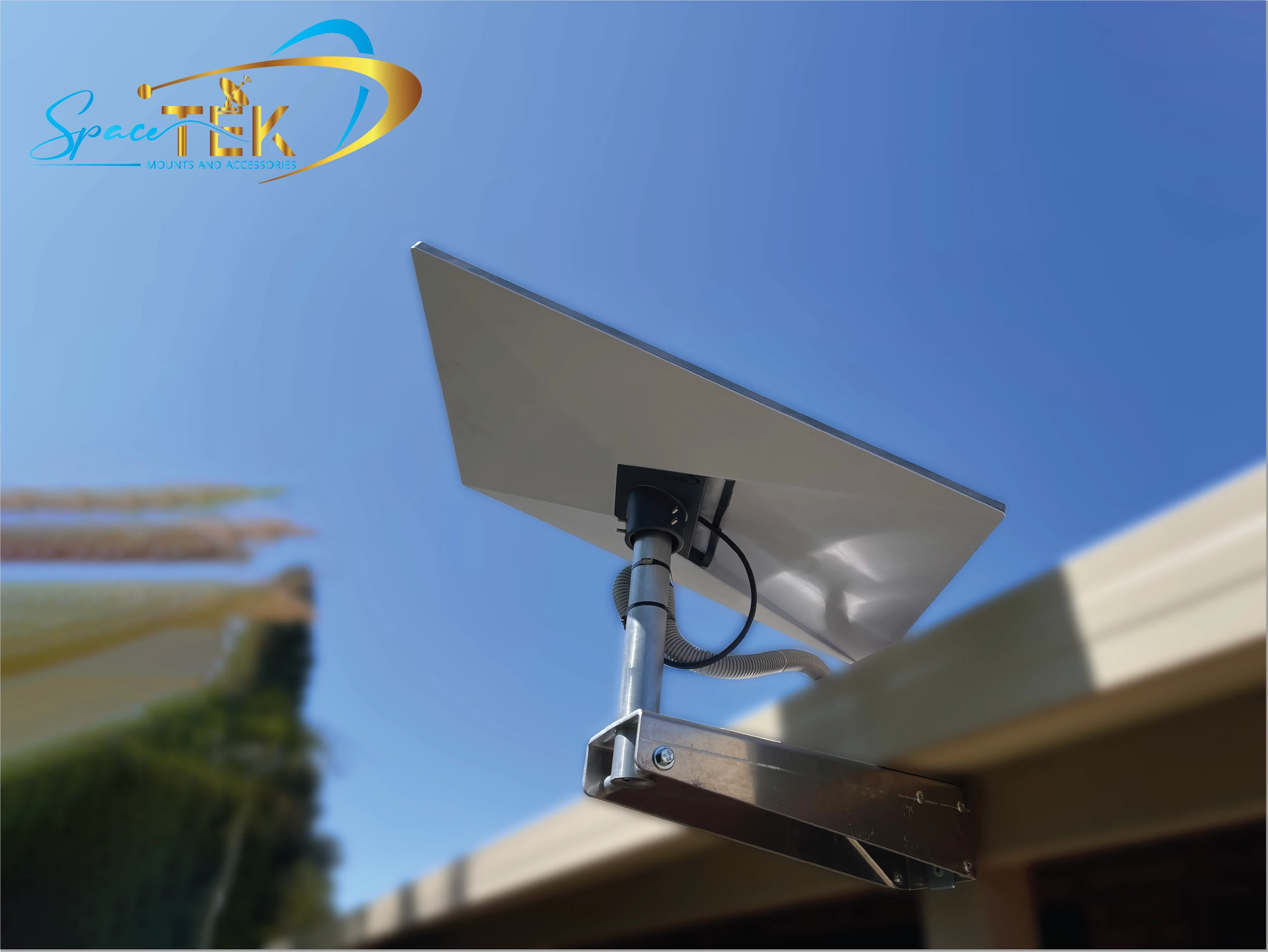 Roof Mount for Starlink - Wall / Eave Mount - Gen 3 SpaceTek