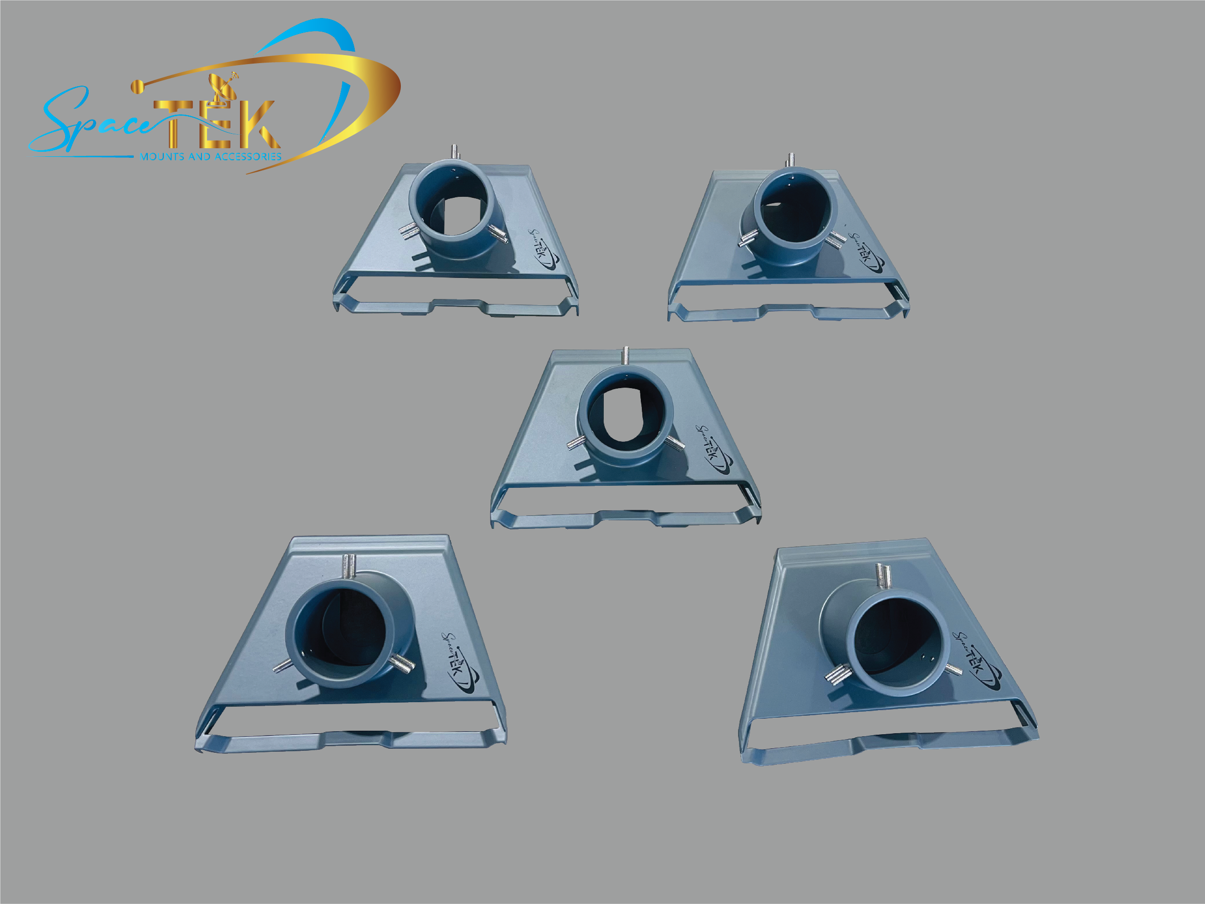 5 X Aluminium Gen 3 V4 Starlink Pole Adaptor - Installer Pack SpaceTek