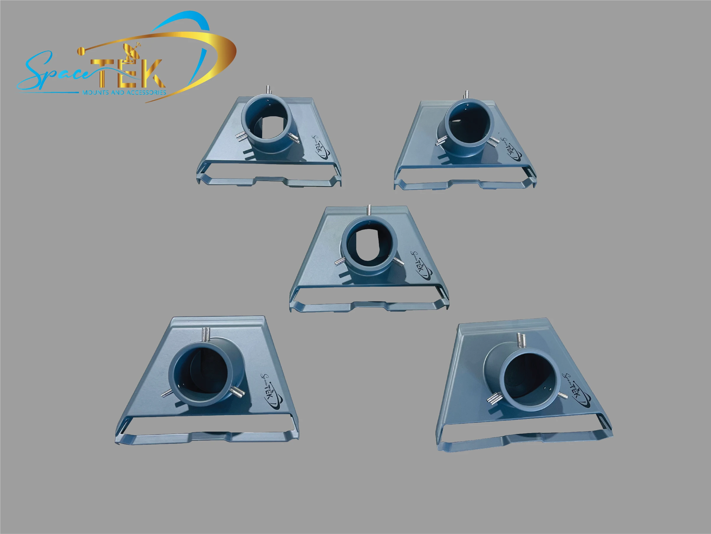 5 X Aluminium Gen 3 V4 Starlink Pole Adaptor - Installer Pack SpaceTek