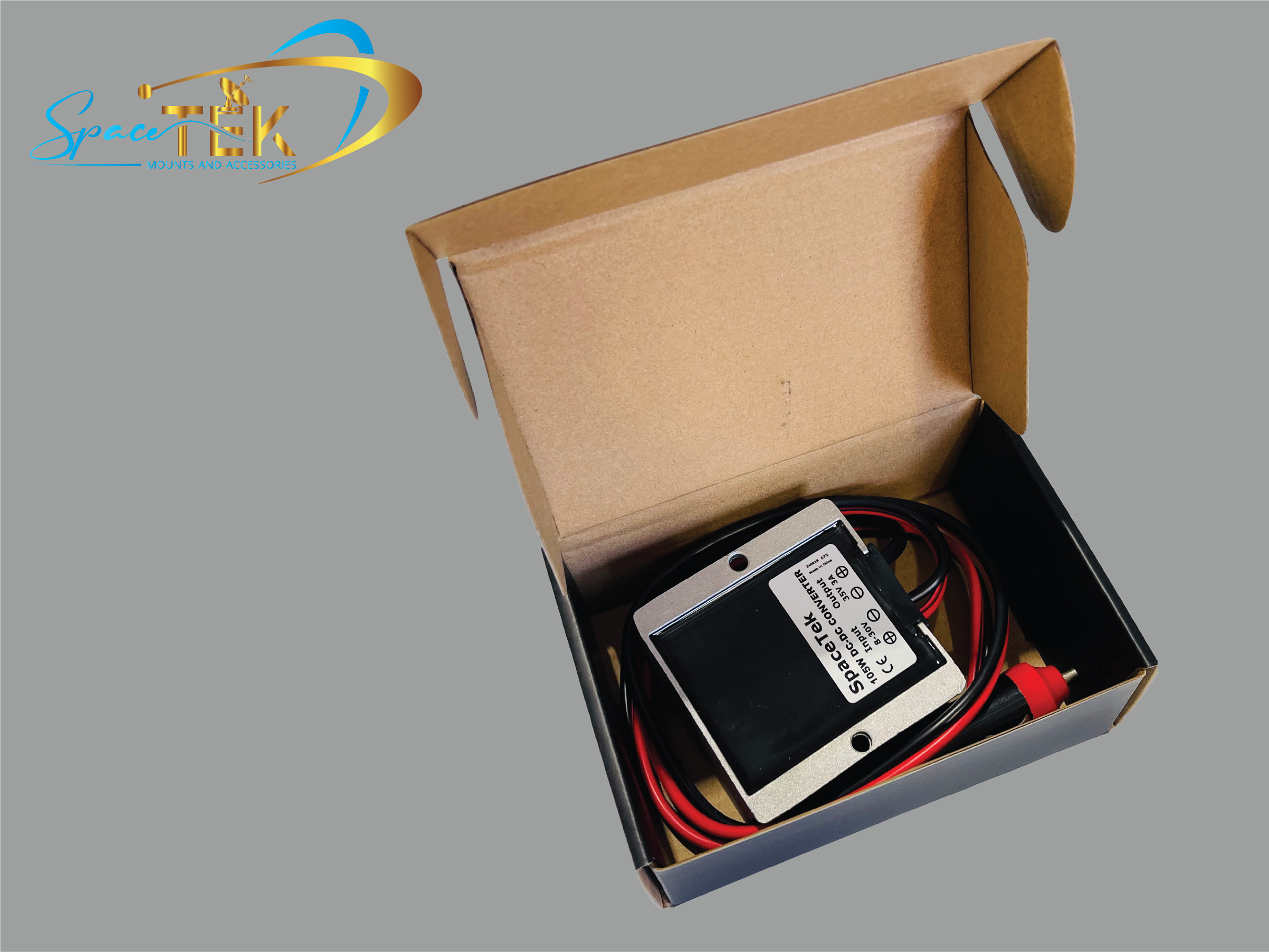 Starlink Mini DC-DC Power Regulator Booster (8-30Vdc to 35Vdc, 3Amp) SpaceTek - Starlink Mounts & Accessories
