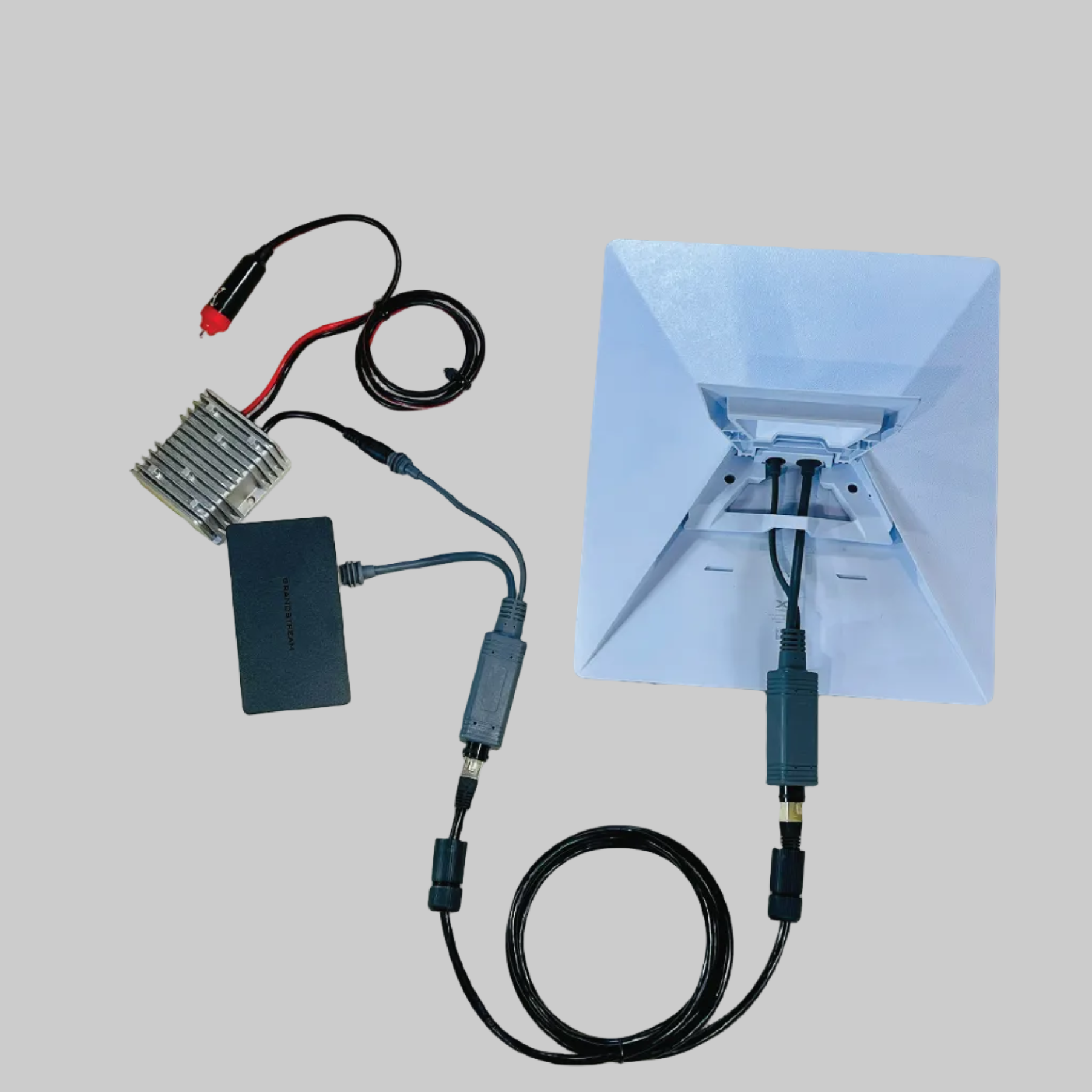 DC 2.1 Plug and RJ45 PoE Splitter & Combiner for Starlink Mini – Flexible Power and Ethernet Solution SpaceTek - Starlink Mounts & Accessories