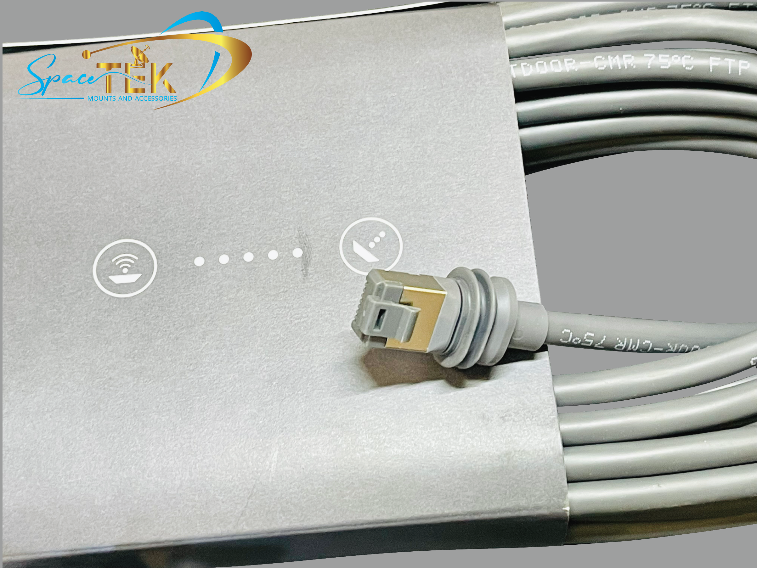 Genuine Starlink Gen 3 15m 26AWG RJ45 Cable SpaceTek - Starlink Mounts & Accessories