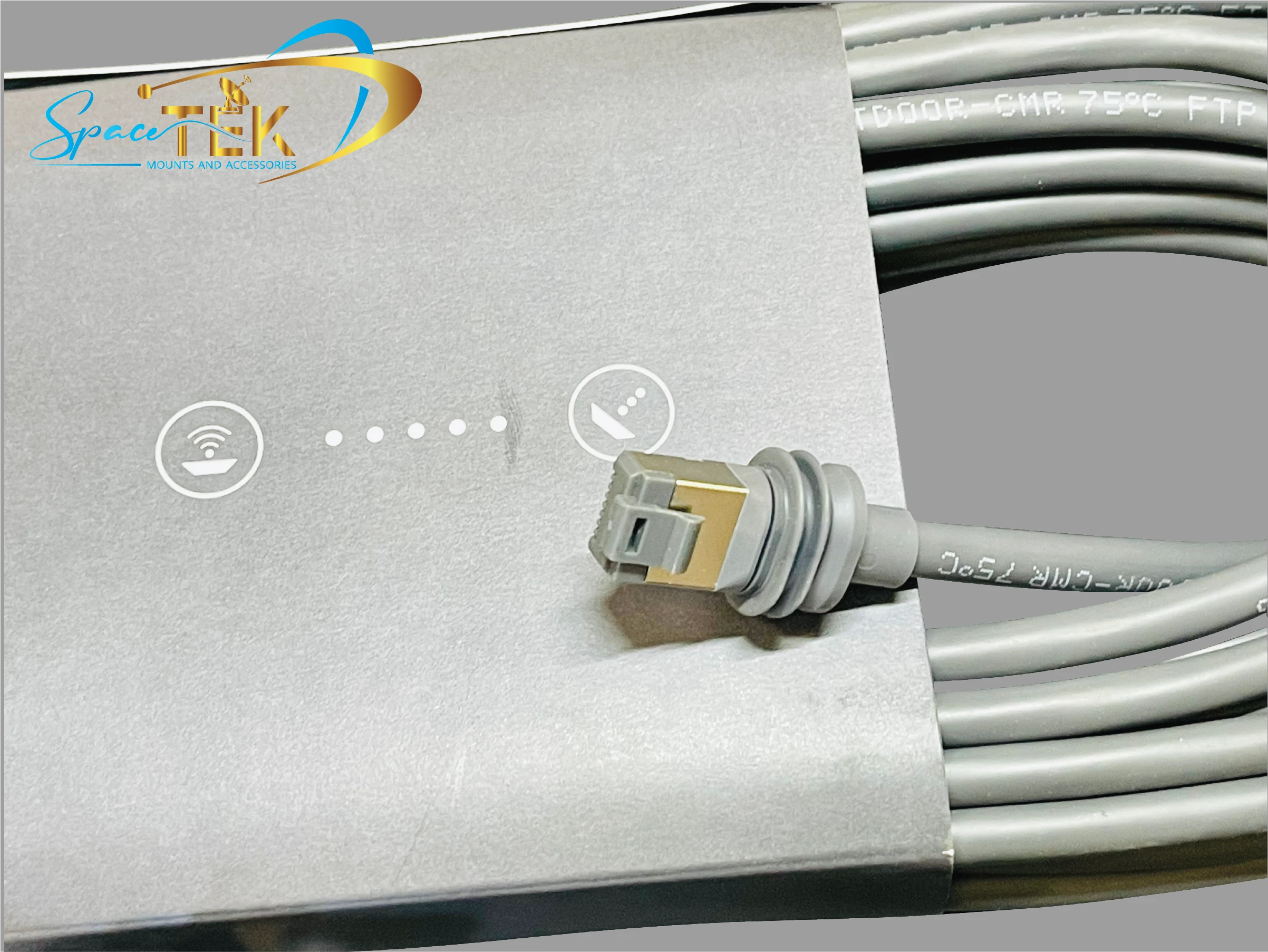 Genuine Starlink Gen 3 15m 26AWG RJ45 Cable SpaceTek - Starlink Mounts & Accessories