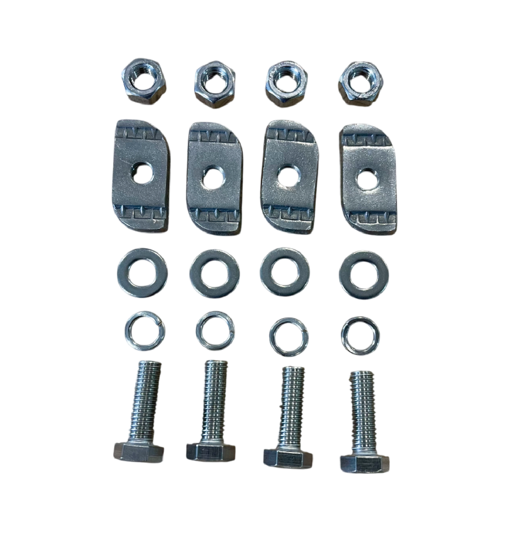 Stainless Steel T-Nut Cross Bar Fixing Set – Compatible with Roof Racks (Rhino-Rack and Similar) SpaceTek - Starlink Mounts & Accessories