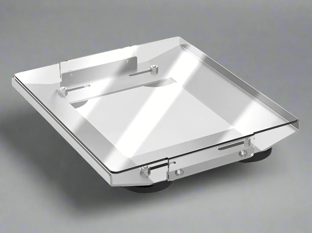 Starlink Mini Alloy Magnetic Mount with Shield – Anodised Aluminium (55mm Magnets) SpaceTek - Starlink Mounts & Accessories