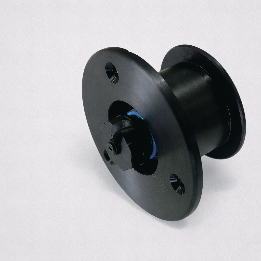 Recessed DC Socket for Starlink Mini Side View round Caravan RV internet