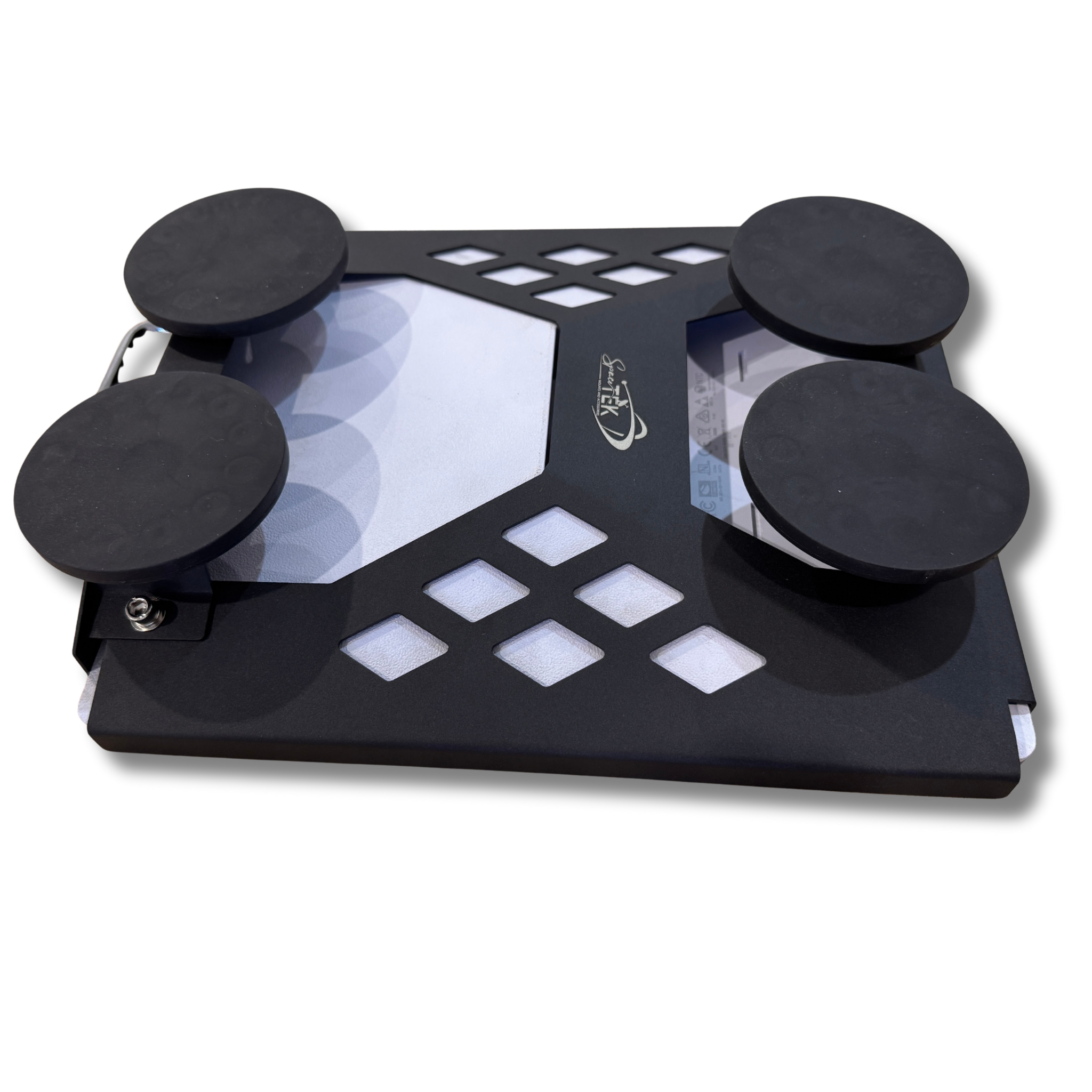 ROBUST POWDER-COATED IN-MOTION MAGNETIC ROOF MOUNT FOR STARLINK MINI – 87MM EARTH MAGNETS WITH HANDLE Candy