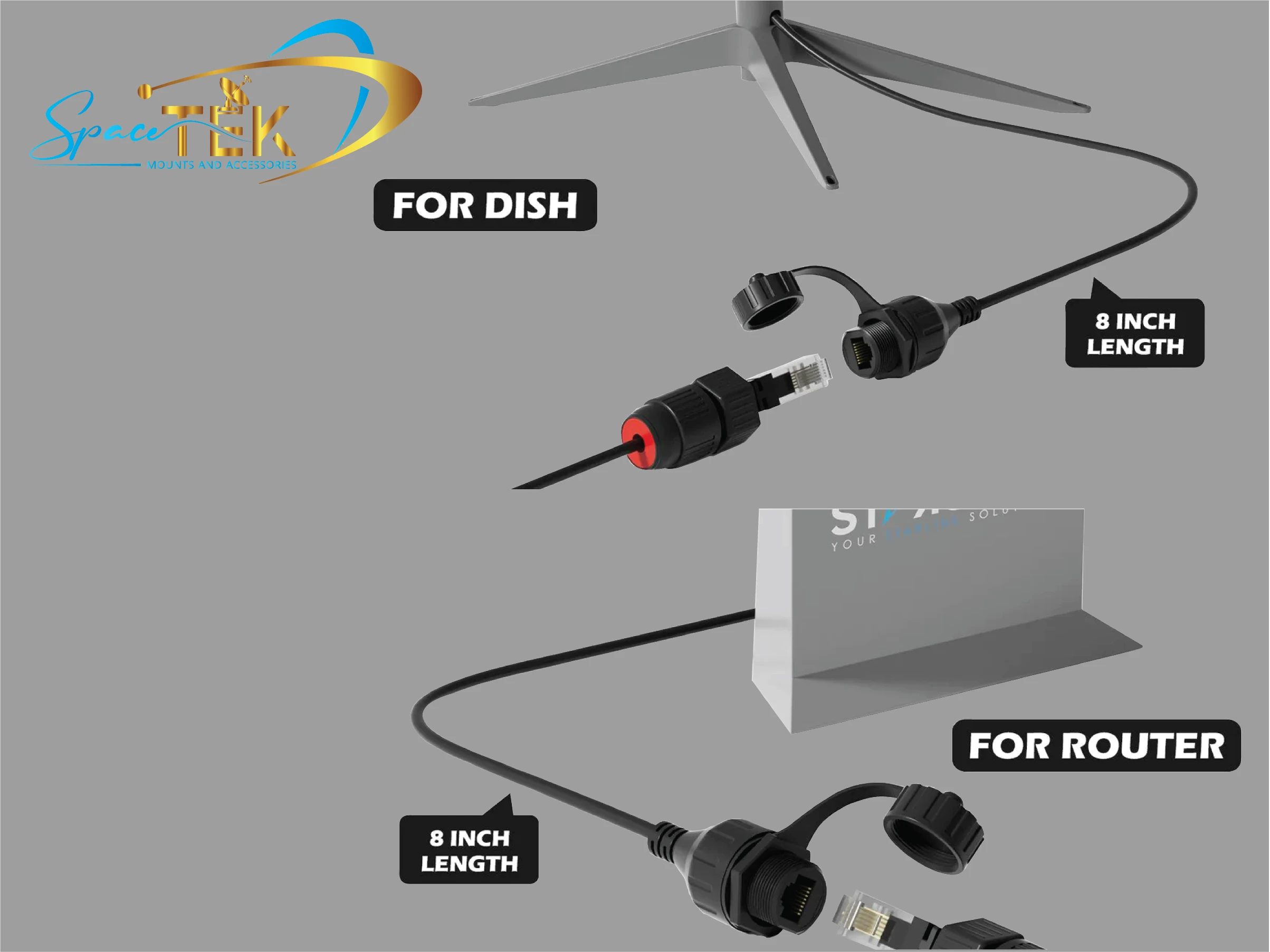 Starlink SPX to RJ45 Adapters (pair) Superanney