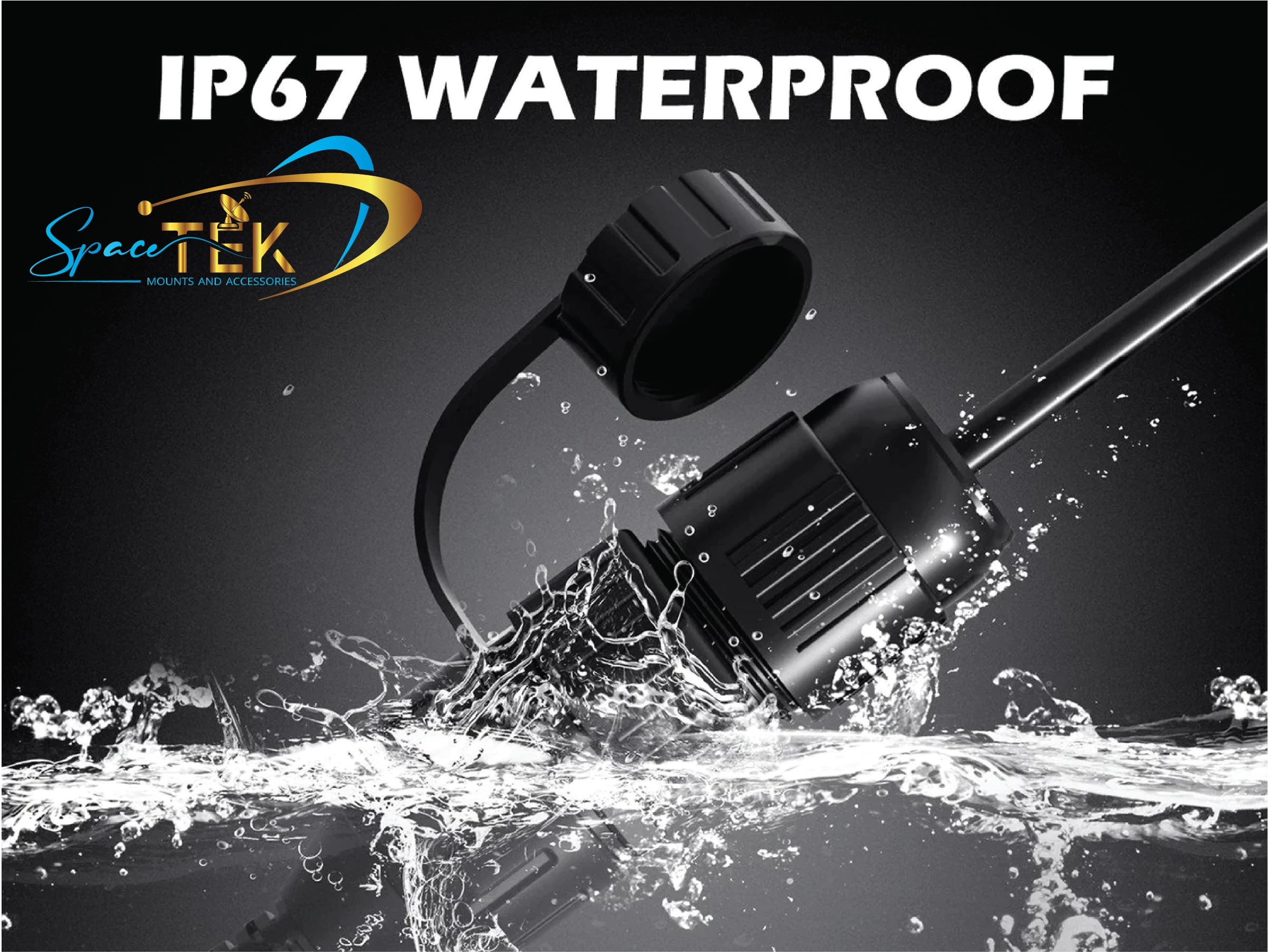 Starlink SPX to RJ45 Adapters (Pair) With Custom Length Cable Bundle StarGear