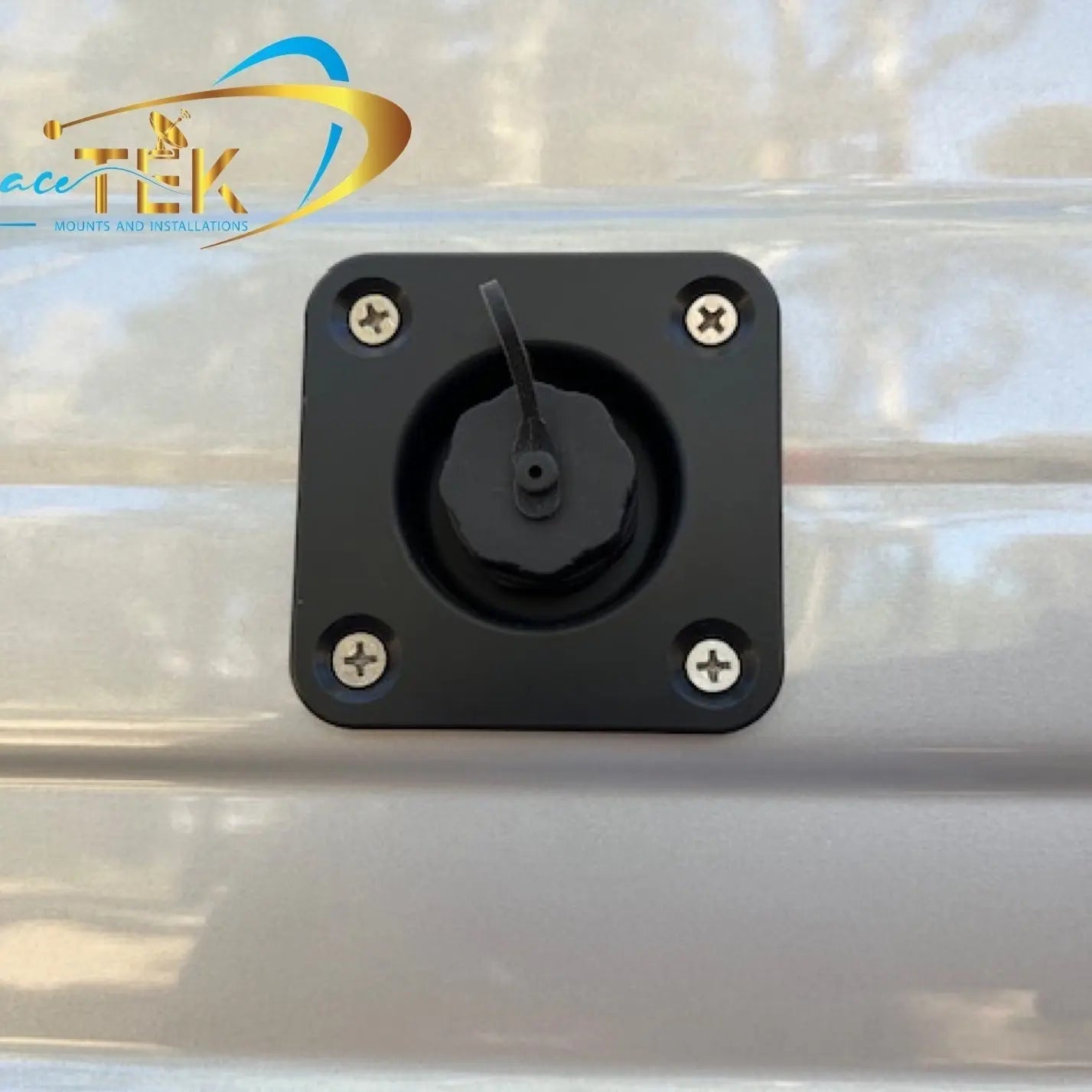 Caravan RV - Gen 3 RJ45 Recessed Data Socket for Starlink (WITH Backing Plate) SpaceTek