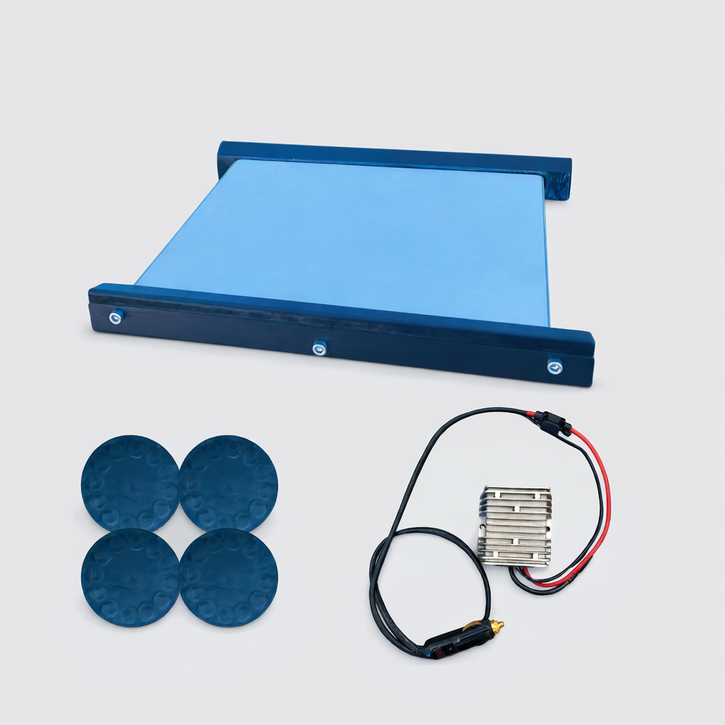 Starlink Spacetek Road bundle for offroad Starlink mini mounting on vehicles. Bundle Components including magnets mount and power supply