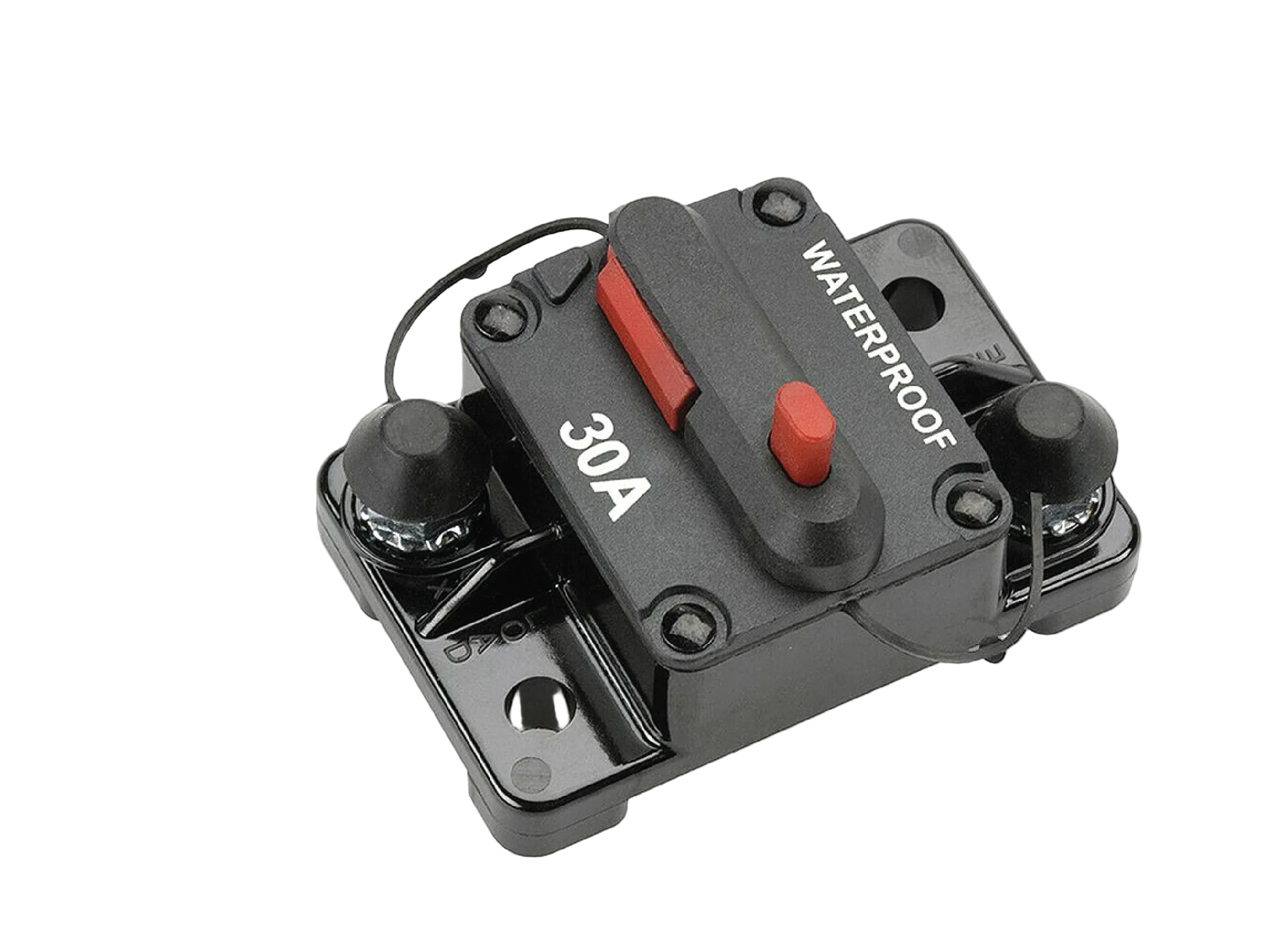 30–60A Resettable Circuit Breaker – IP67 Manual Reset (12–24V) SpaceTek