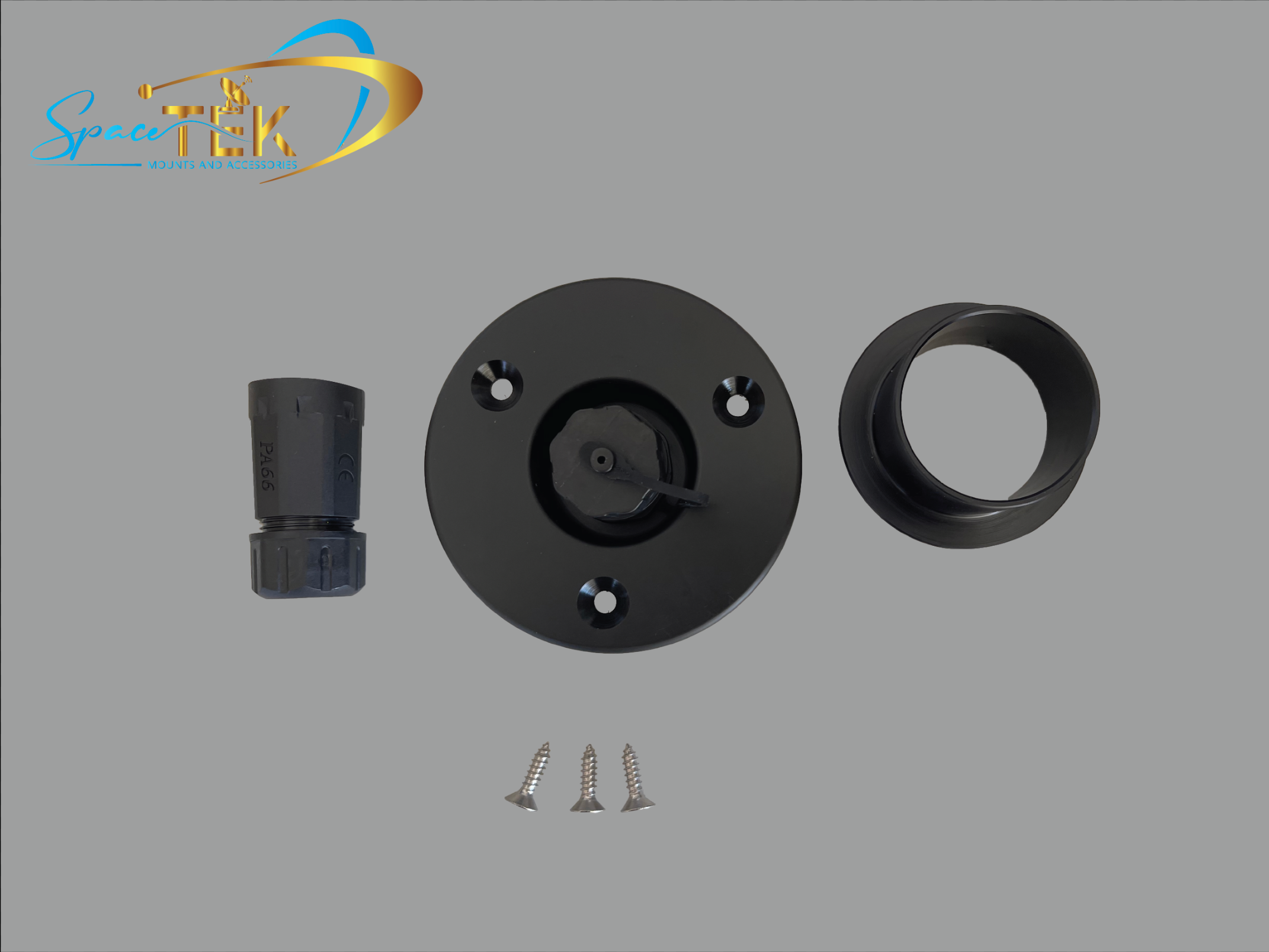 Caravan RV - Gen 3 RJ45 Recessed Data Socket for Starlink (WITH Backing Plate) SpaceTek