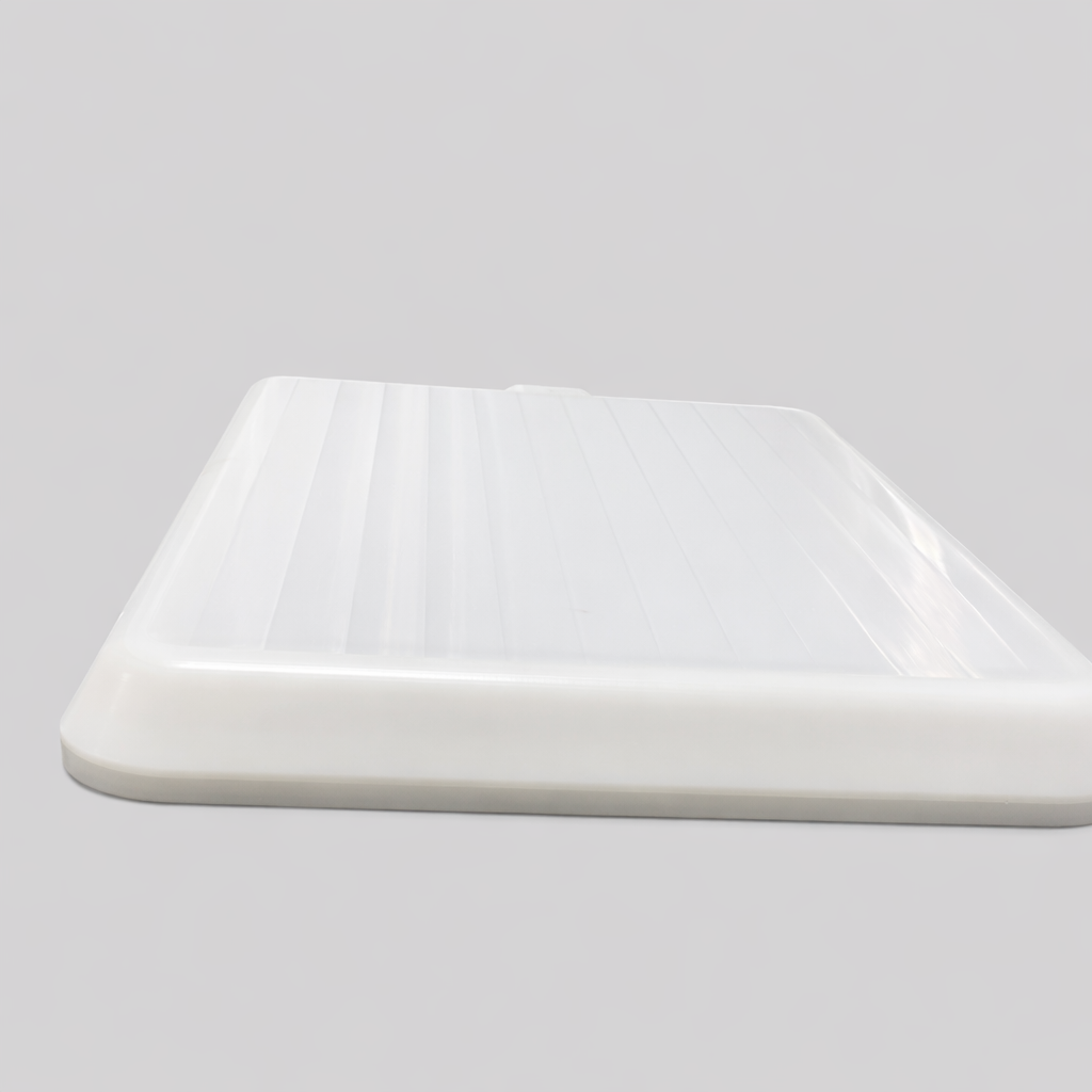 Low profile side view of the Gen 3 V-Cell rugged enclosure highlighting compact weather-resistant design.