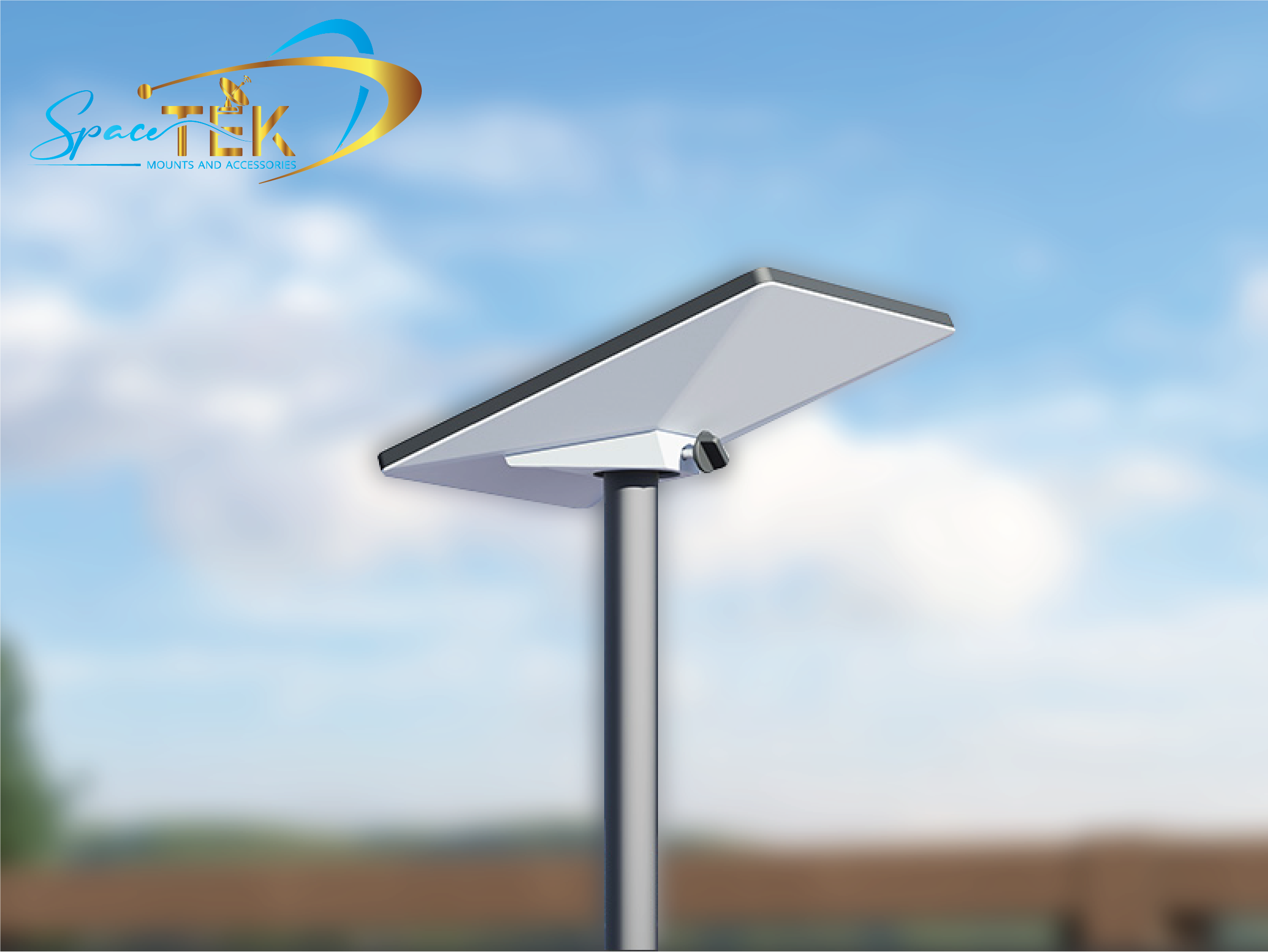 Genuine Starlink Mini Pole Adapter – Temporary Mounting Solution for Elevation SpaceTek - Starlink Mounts & Accessories