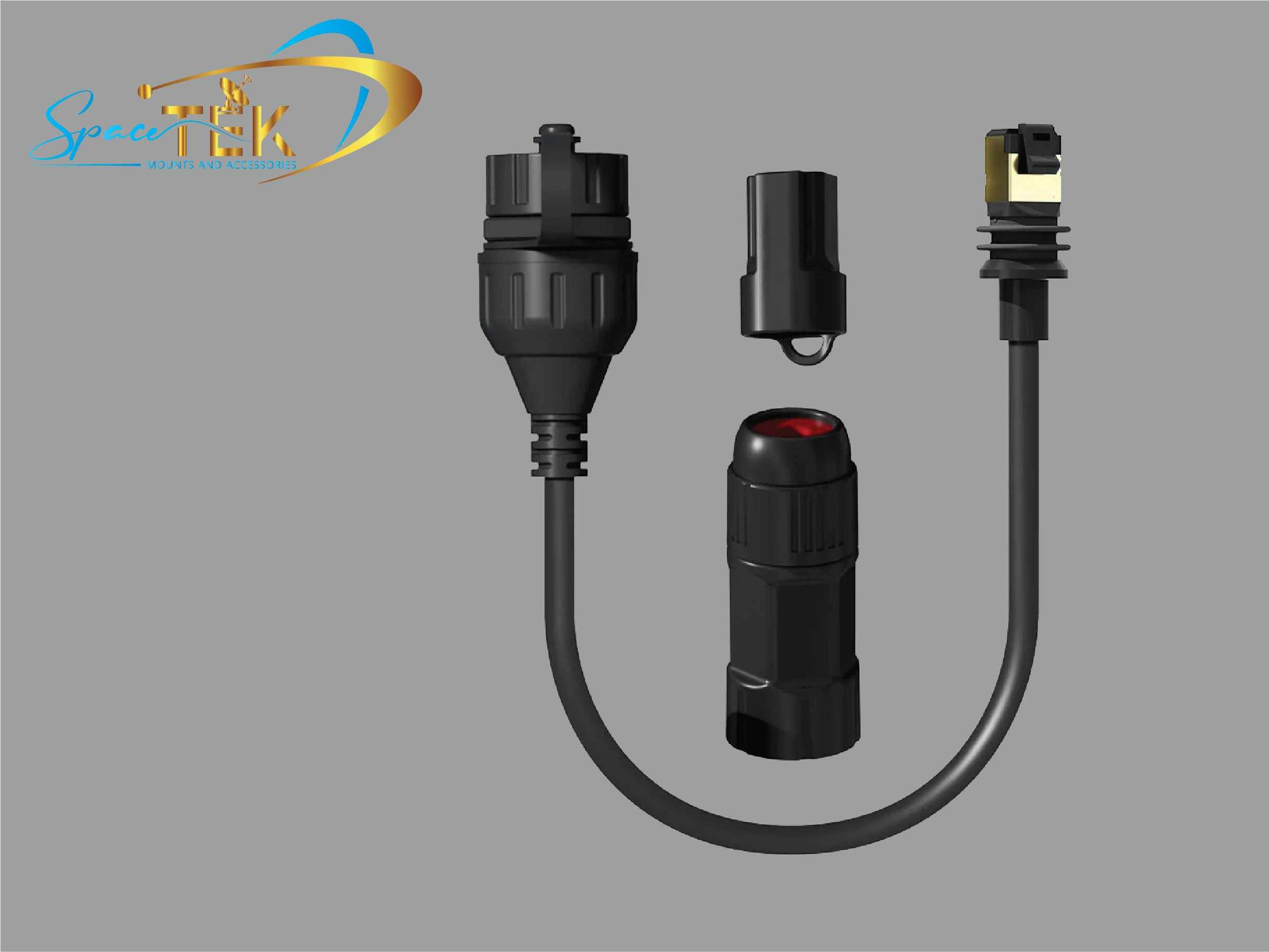 Generic Waterproof Ethernet RJ45 Adapter Connector for Starlink Gen 3/Mini SpaceTek - Starlink Mounts & Accessories