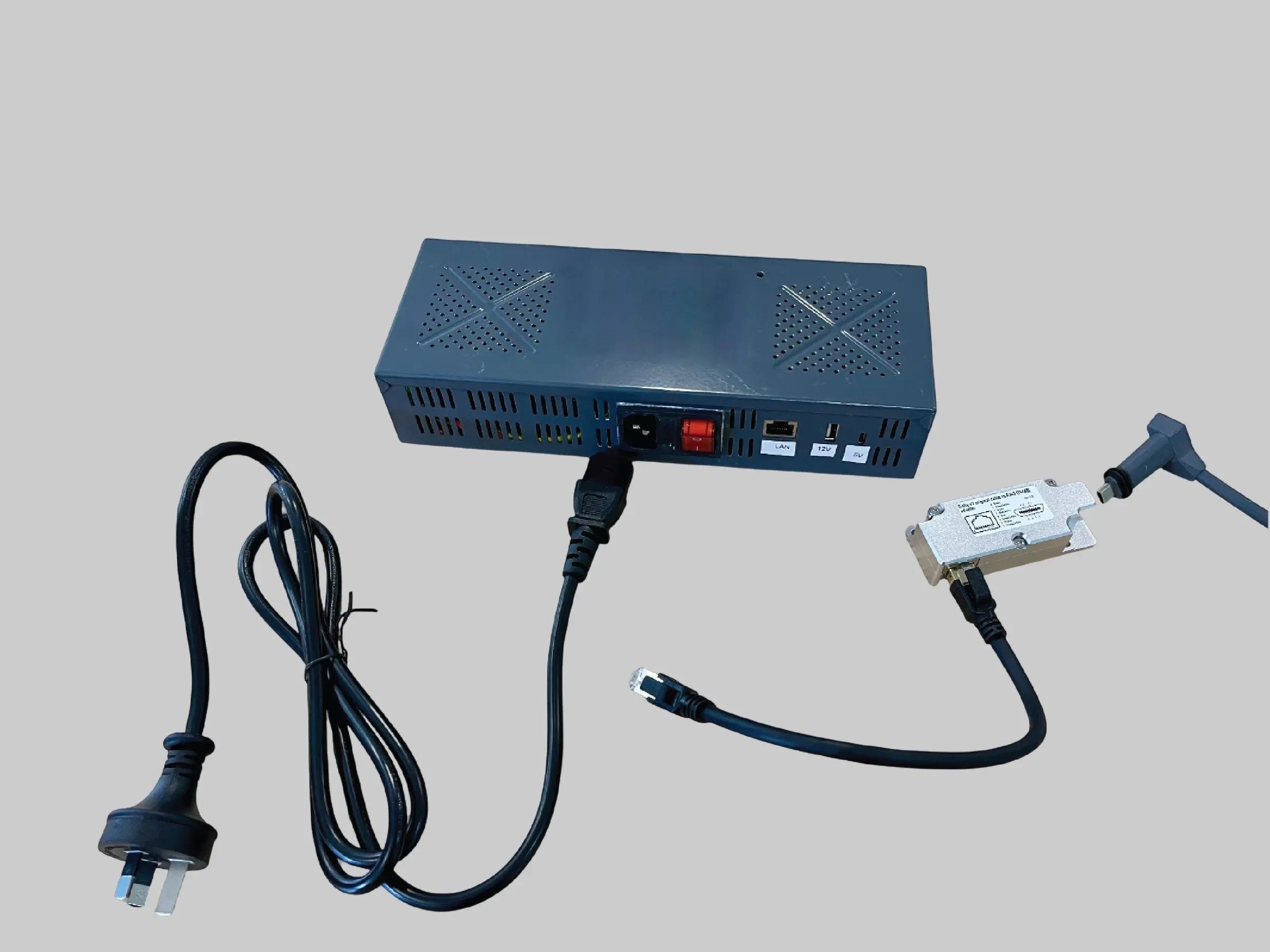 Universal Replacement 110-240V AC Power Supply with Integrated Starlink PoE Injector – Supports Gen 1, Gen 2 & Gen 3 Terminals (54V Output) SpaceTek - Starlink Mounts & Accessories