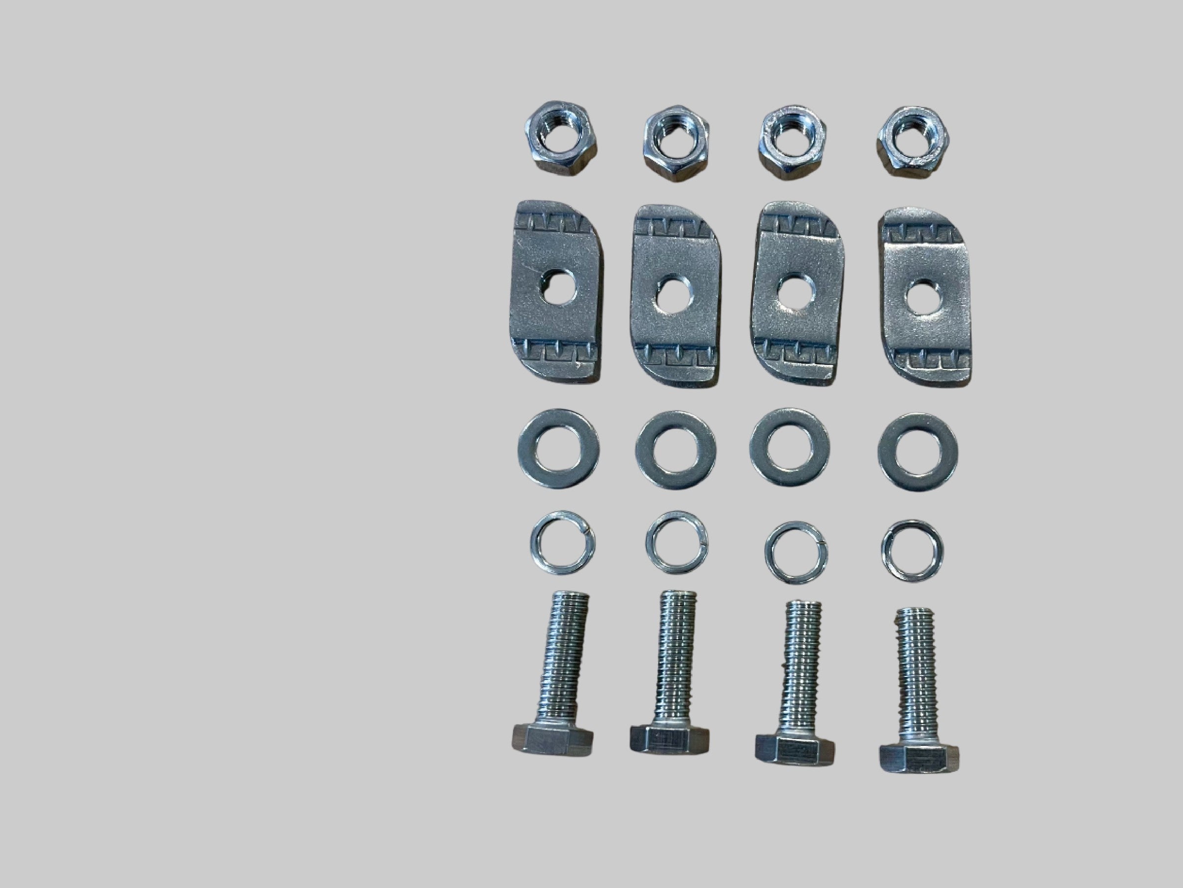 Stainless Steel T-Nut Cross Bar Fixing Set – Compatible with Roof Racks (Rhino-Rack and Similar) SpaceTek - Starlink Mounts & Accessories