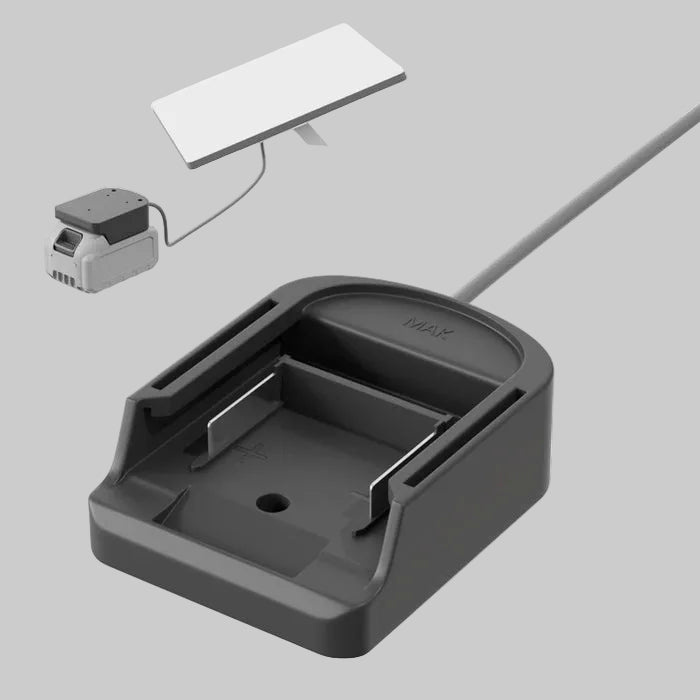 Starlink Mini Makita 18V Battery Adapter – Heavy Duty 14AWG Cable SpaceTek - Starlink Mounts & Accessories