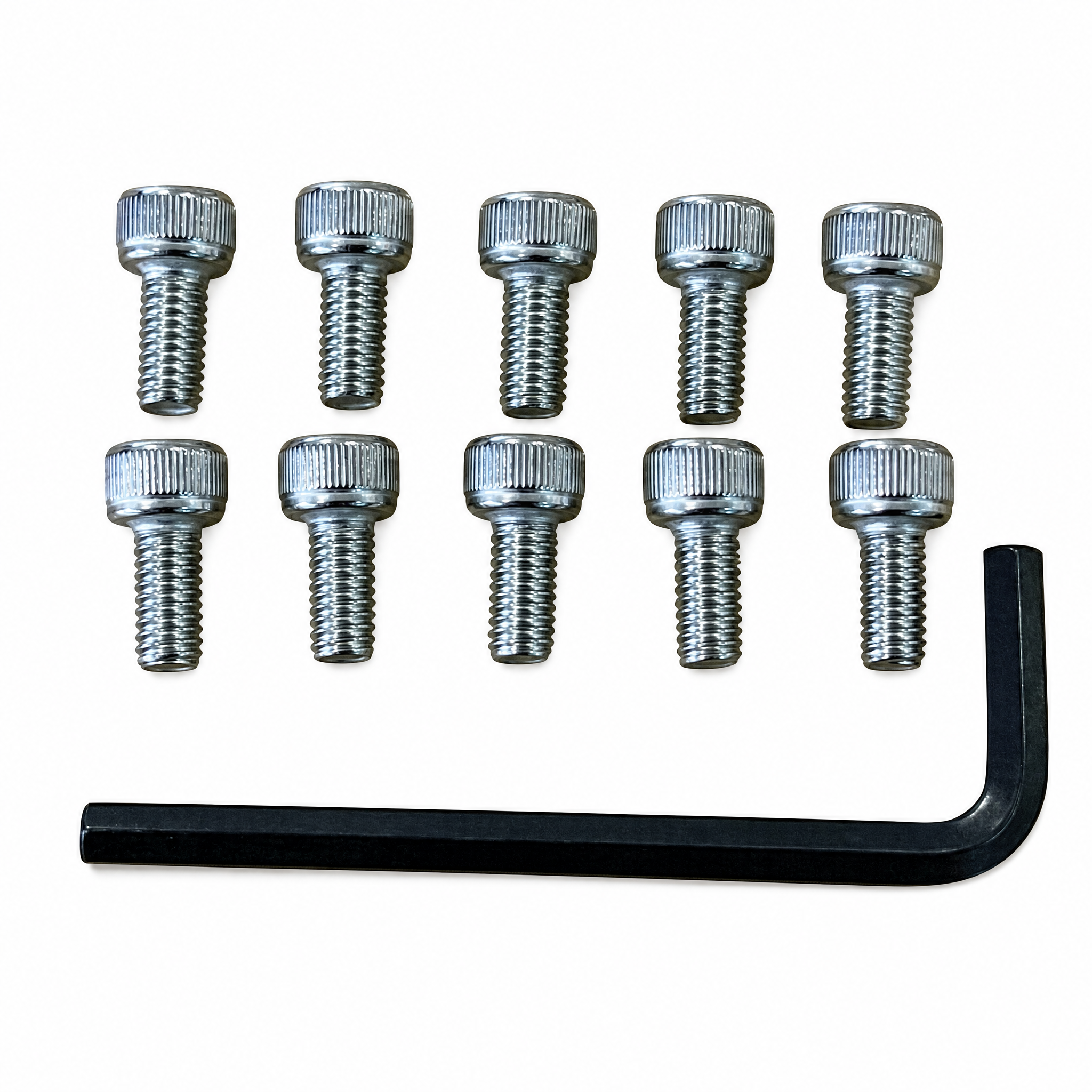 Stainless Steel Cap Head Bolt Set – M6 x 12mm (Available in 6, 8, or 10 Pieces, Includes Allen Key) SpaceTek - Starlink Mounts & Accessories