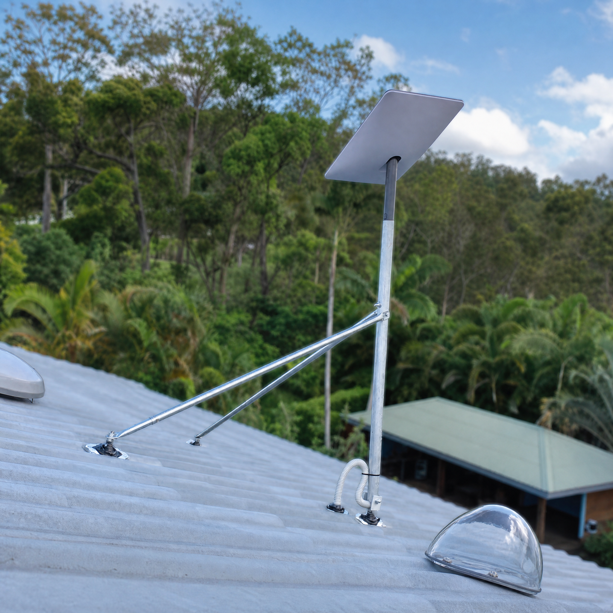 Tile Roof - Starlink Mount Roof Kit for Dishy - Rectangle Gen 2 SpaceTek
