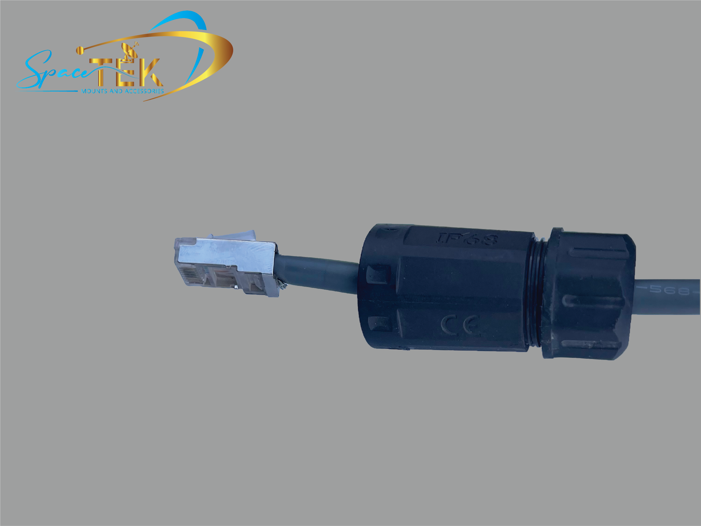 IP68 Cat6A RJ45 Joiner - Starlink Cable Repair or Join SpaceTek