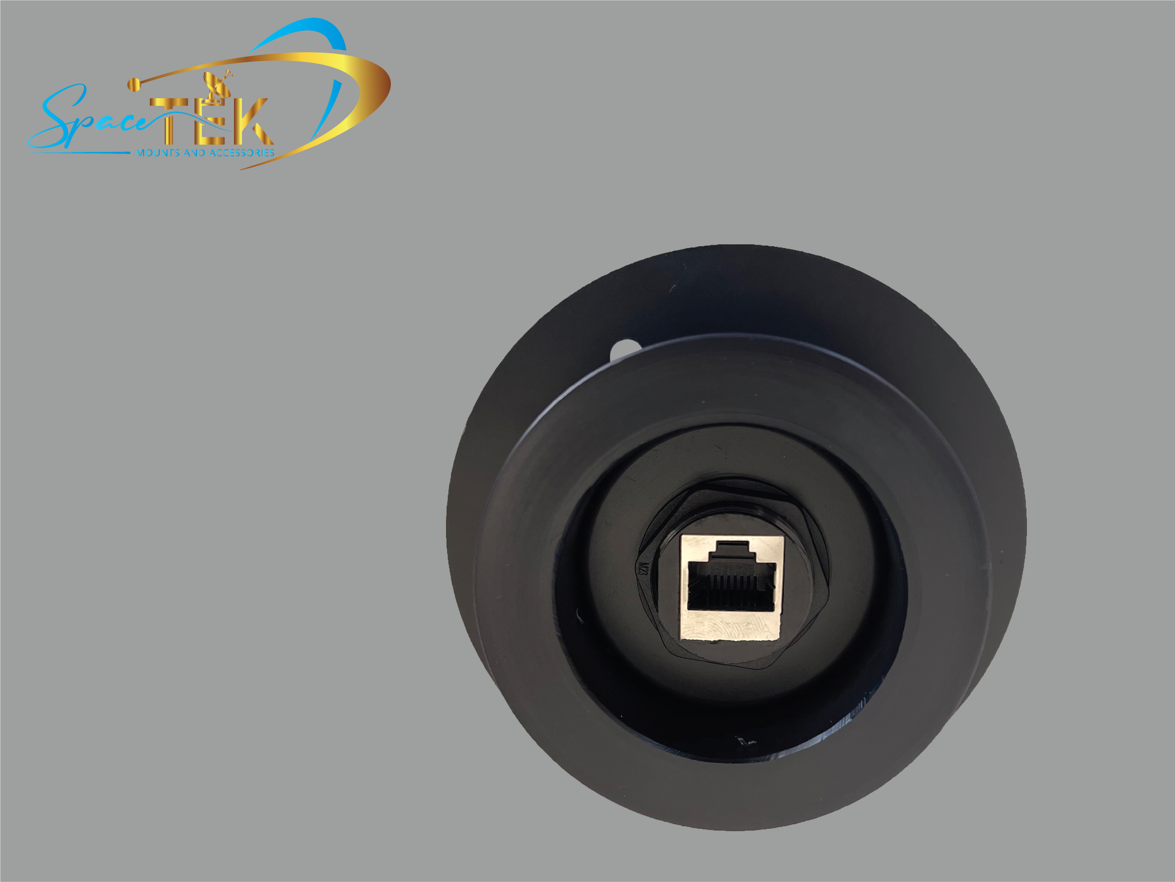 Caravan RV - RJ45 Recessed Data Socket for Starlink With Backing Plate SpaceTek