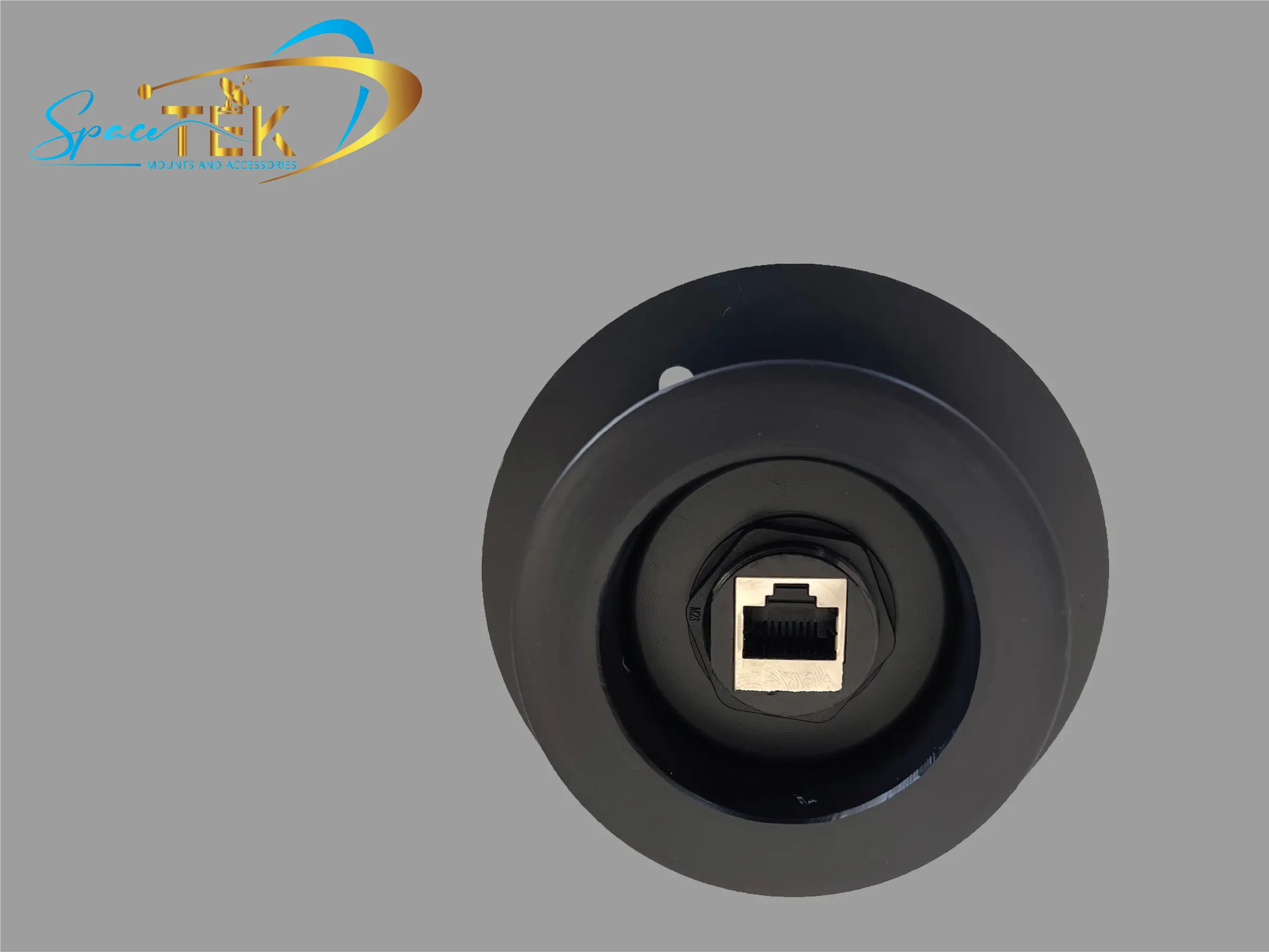 Caravan RV - RJ45 Recessed Data Socket for Starlink With Backing Plate SpaceTek