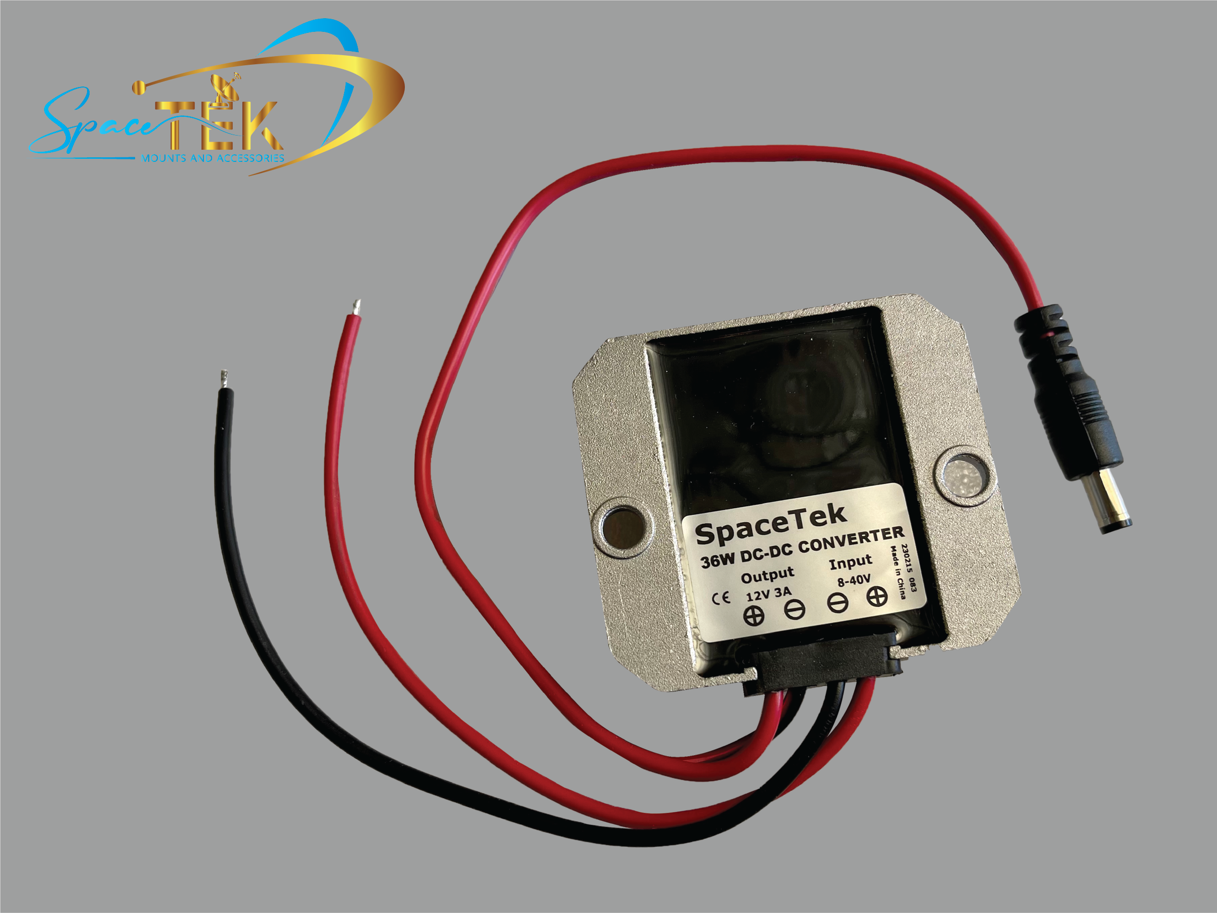 8-40Vdc to 12Vdc 3A Regulated Power Supply SpaceTek