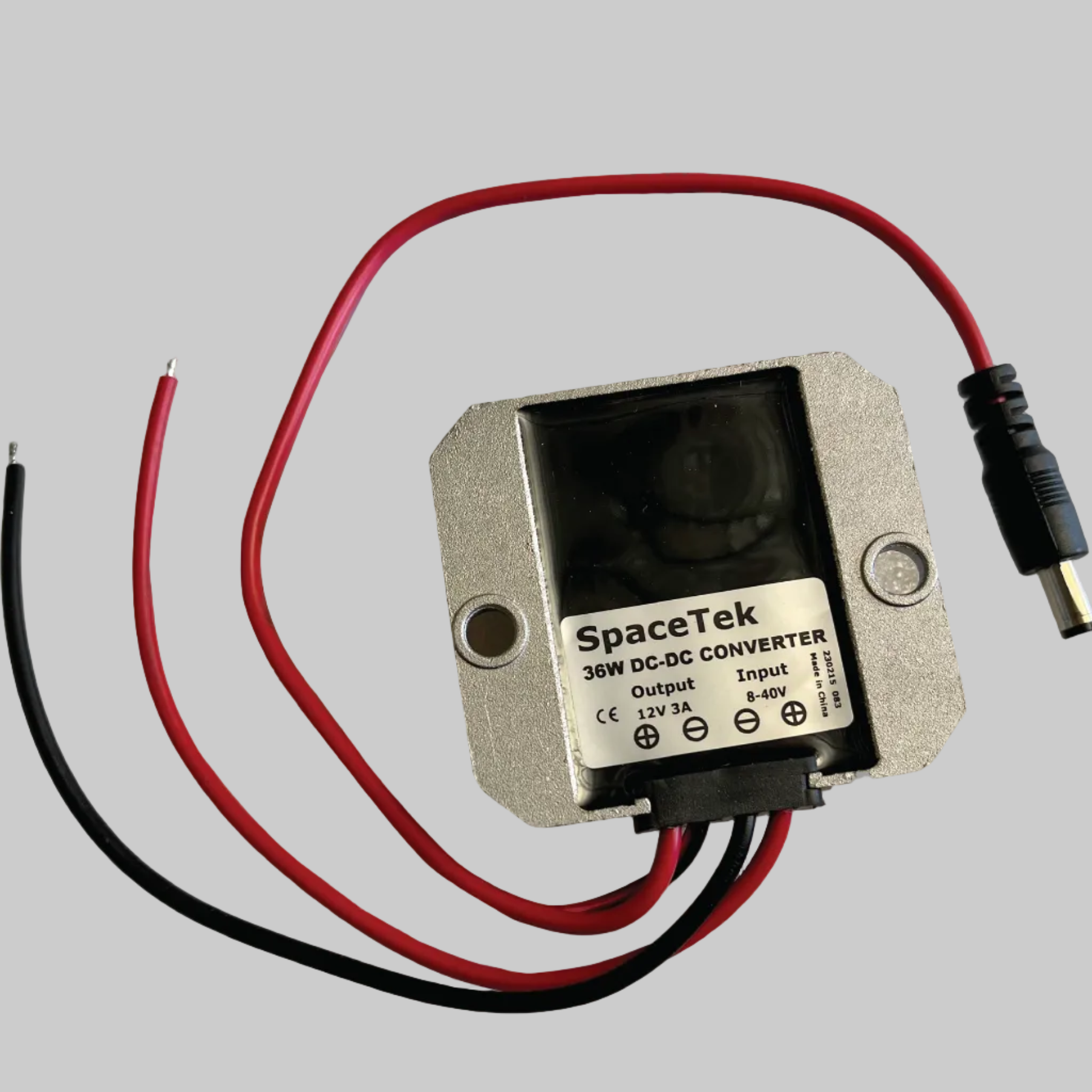 8-40Vdc to 12Vdc 3A Regulated Power Supply SpaceTek
