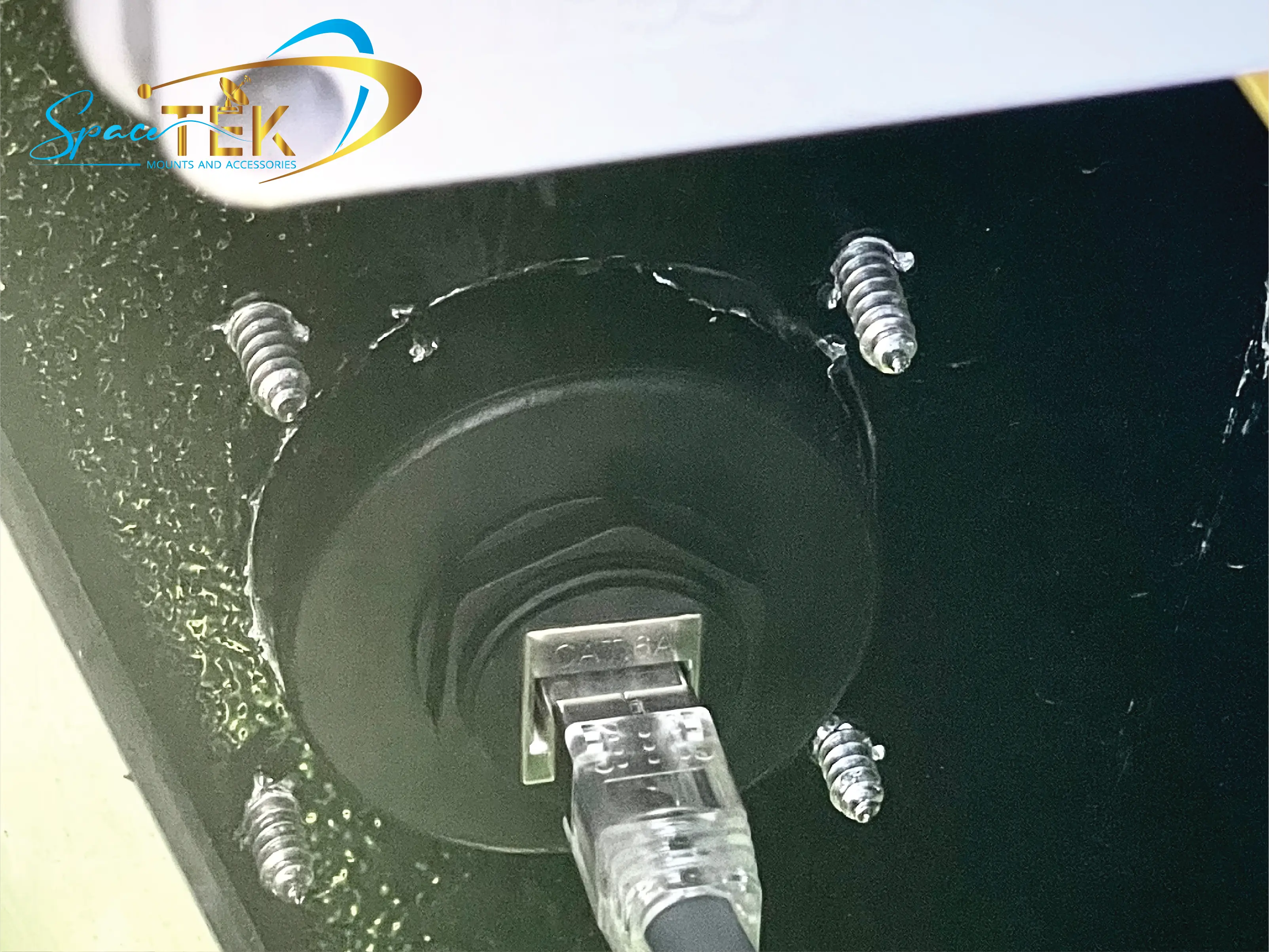 Caravan RV - RJ45 Recessed Data Socket for Starlink SpaceTek