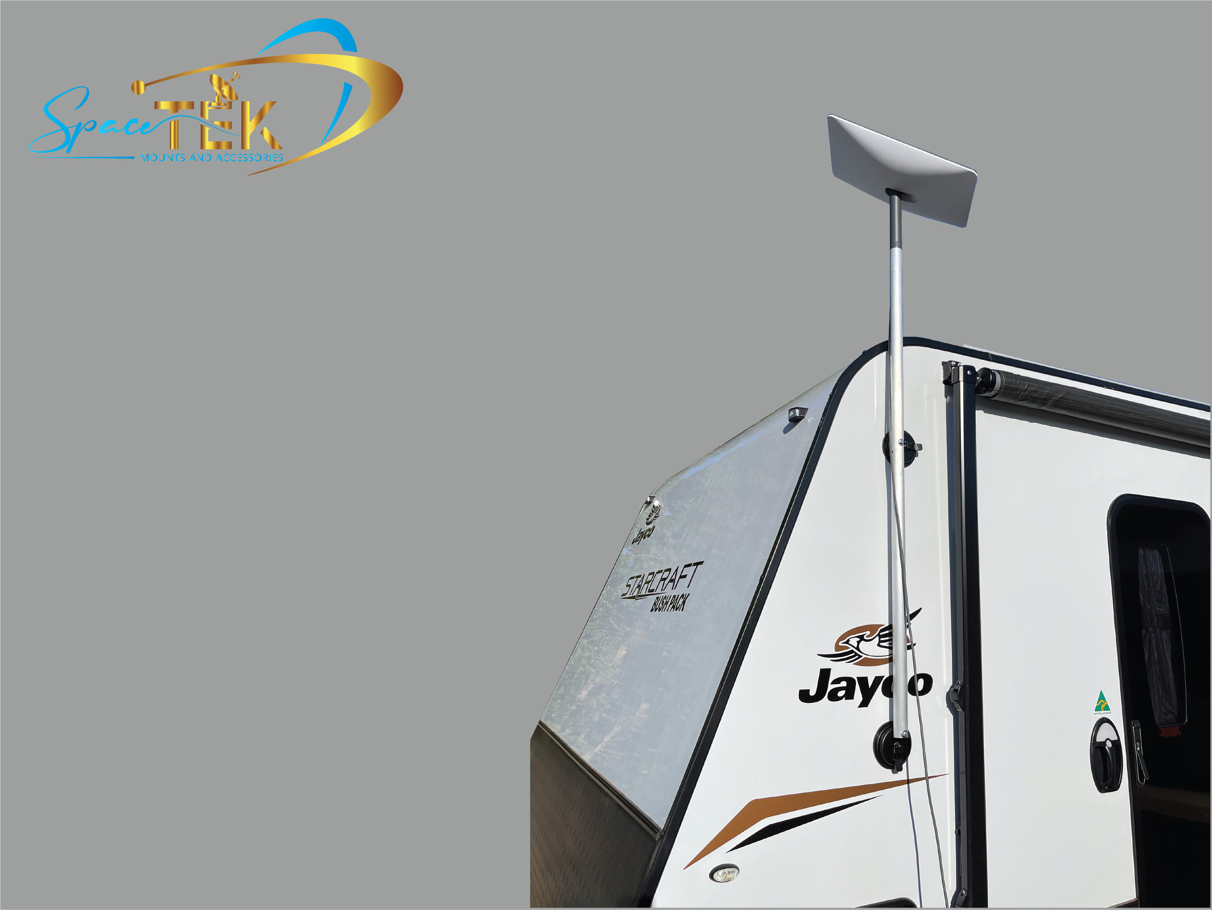 Starlink RV Gen 2 Compatible Suction Cap Mount SpaceTek