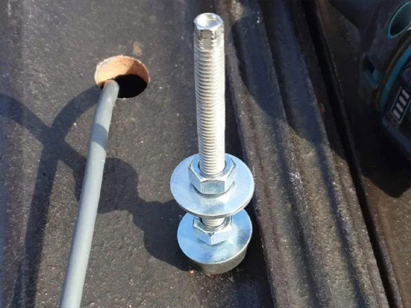 Tile Roof - Starlink Mount Roof Kit for Dishy - Rectangle Gen 2 SpaceTek