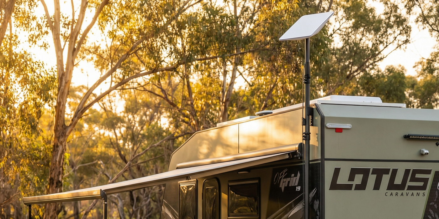 Starlink Mount for Caravan, Van or RV: Complete Installation Guide (20