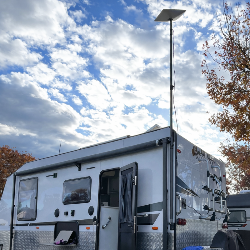 RV & Caravan Starlink Setup Made Easy with the Gen 3 Waterproof Bulkhe