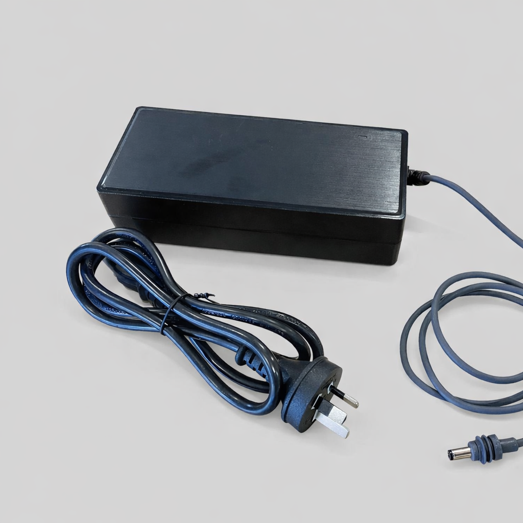 57V 4A AC DC power supply adapter with Australian plug and DC output cable