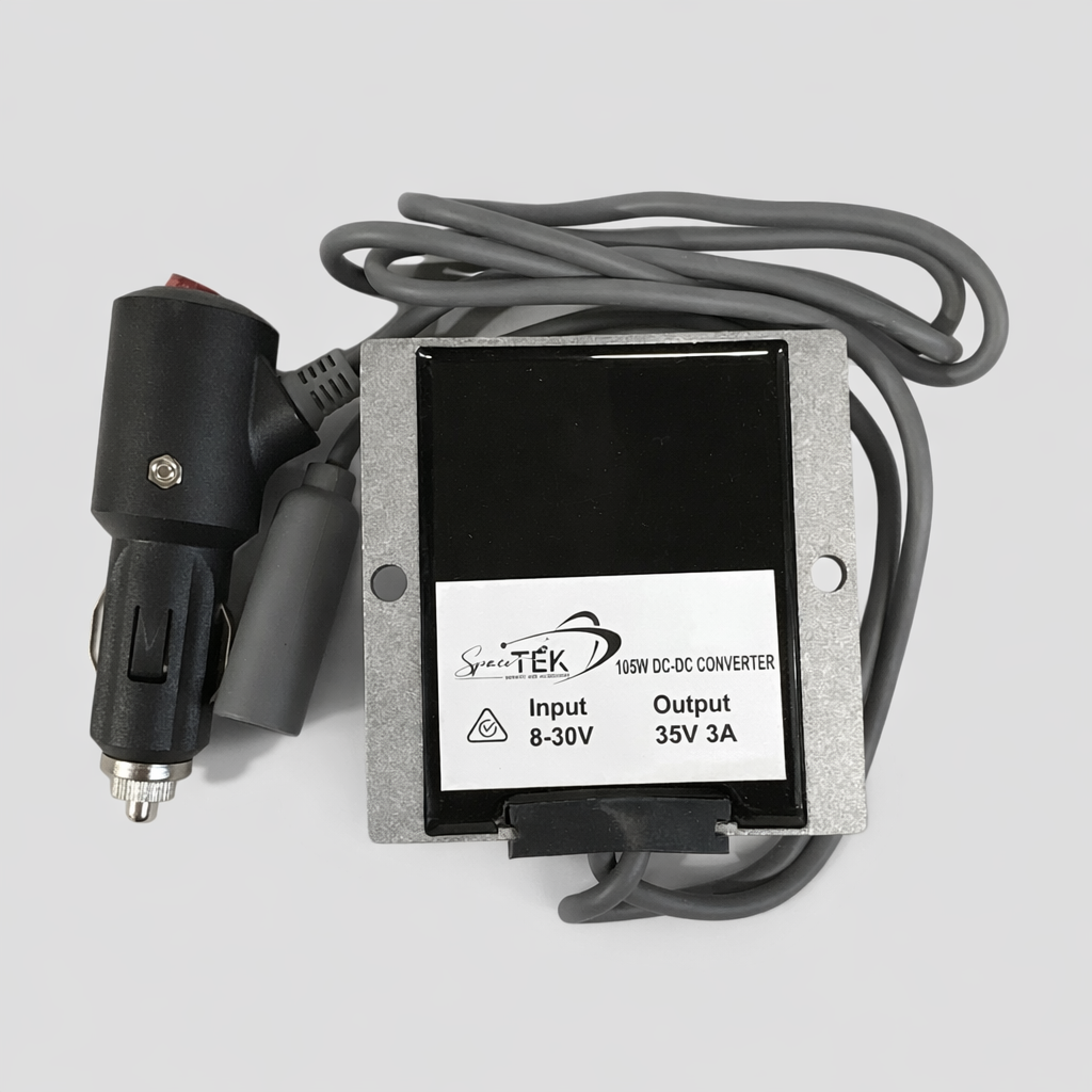 DC power supply for Starlink Mini with Cigarette plug, Australian Certified. Spacetek