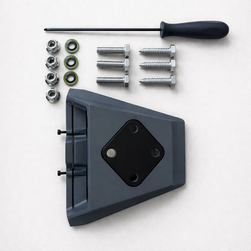 Grey Starlink Gen 3 Mobility mount with screw set